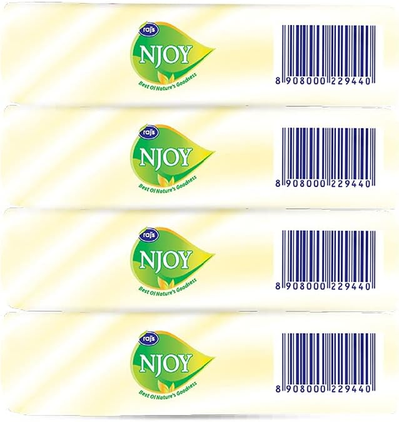 Raj Njoy Bathing Soap Fresh Lime (125G, Pack of 8) image number 1