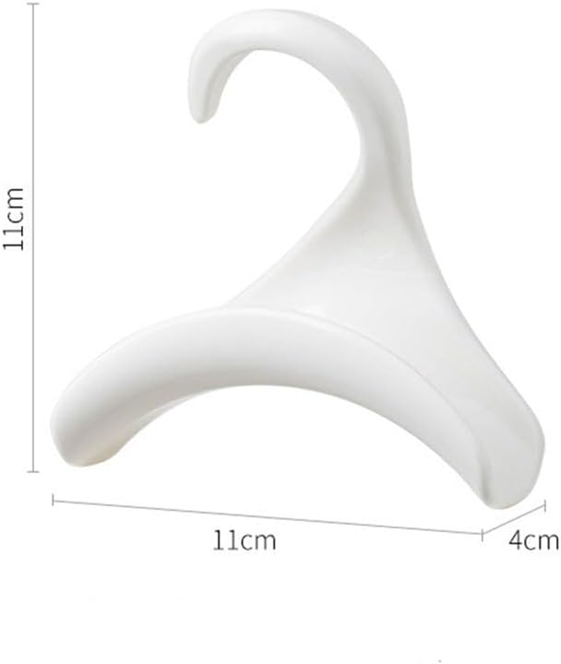 8 Pcs Handbag Hanger Hook, Handbag Hanger Organizer Storage,Used for Handbag,Shoulder Bag,Backpack, Scarf Belt, Closet Rod Hanger Tie Rack,Organizer Hooks Portable Bag Holders (White) - White image number 3