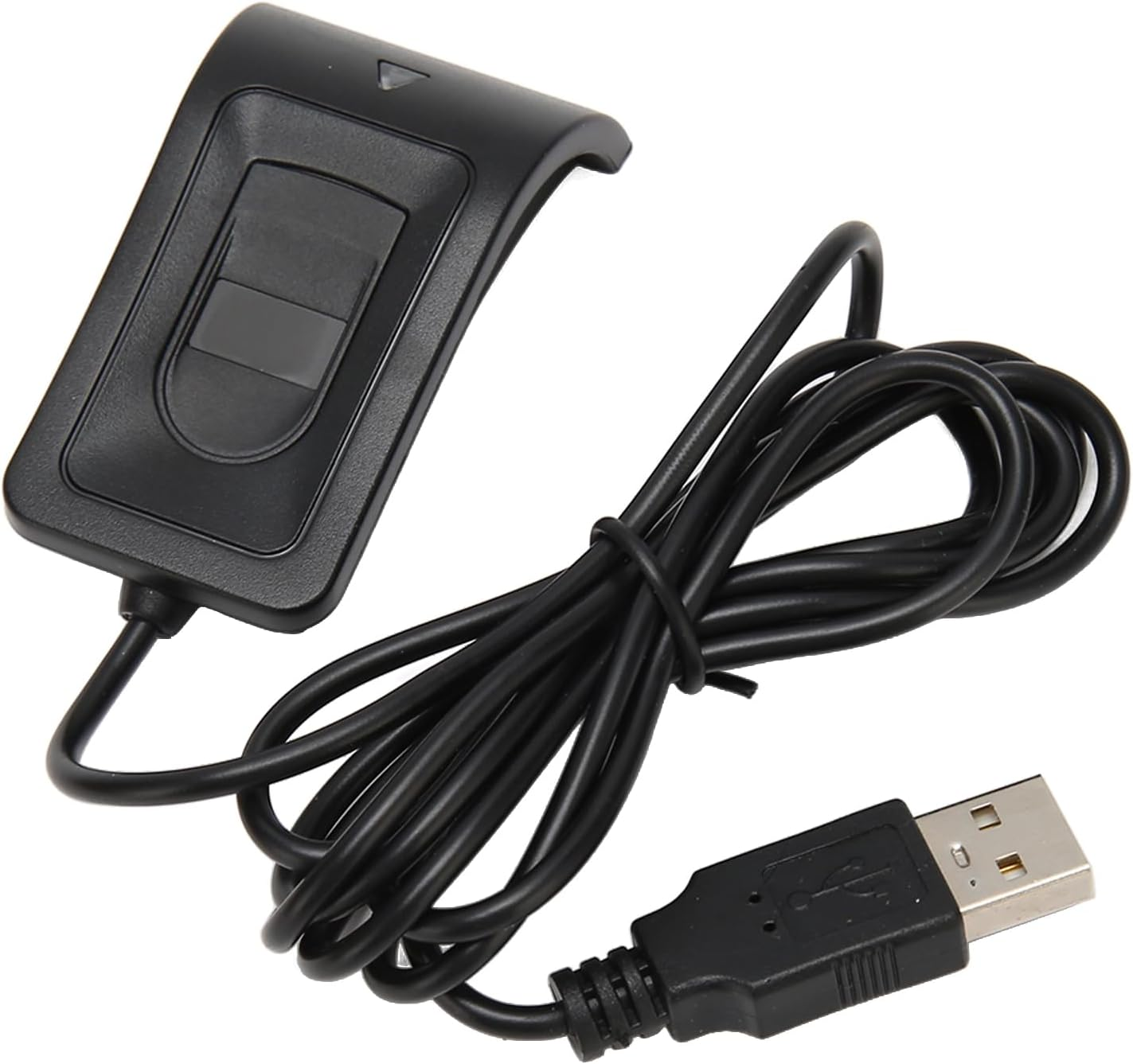 USB Fingerprint Reader, Password Operation Security Key Biometric Fingerprint Scanner with 10 Fingers Capacity, Auto Identification Biometric Scanner for PC, Computer image number 3