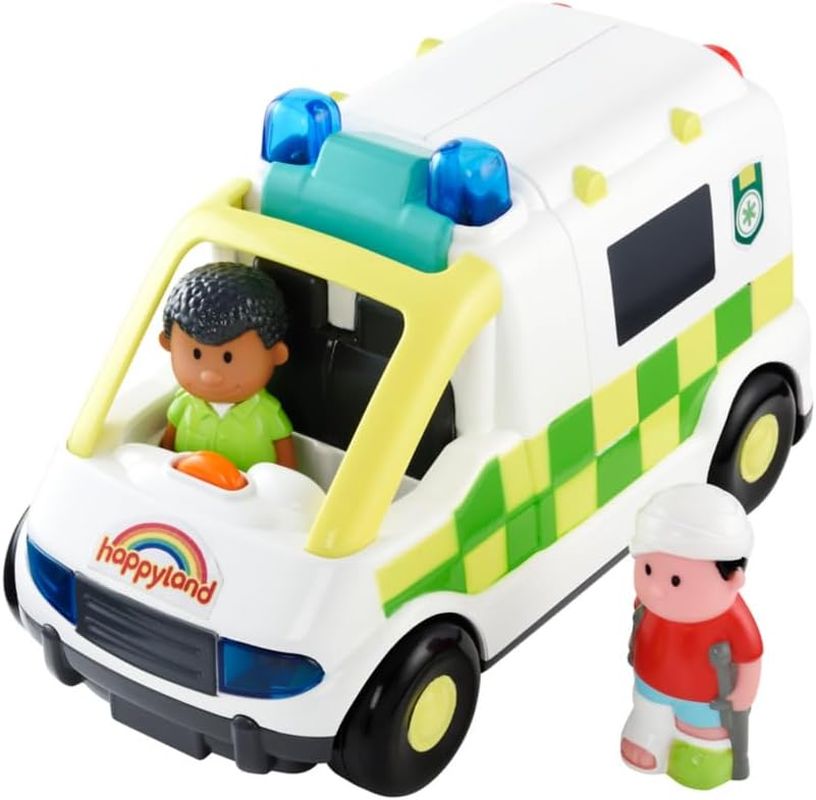Early Learning Centre - Happyland Lights & Sounds Ambulance image number 4