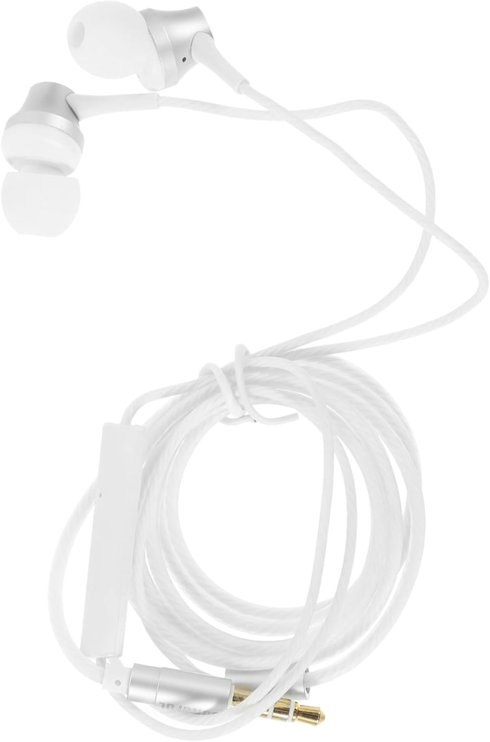 Homoyoyo Ergonomic In-Ear Earbuds with Jack Wired Earphones for Phone Tablet Laptop Desktop Comfortable Fit Powerful Bass Stable Sound Quality Easy Control Random Color