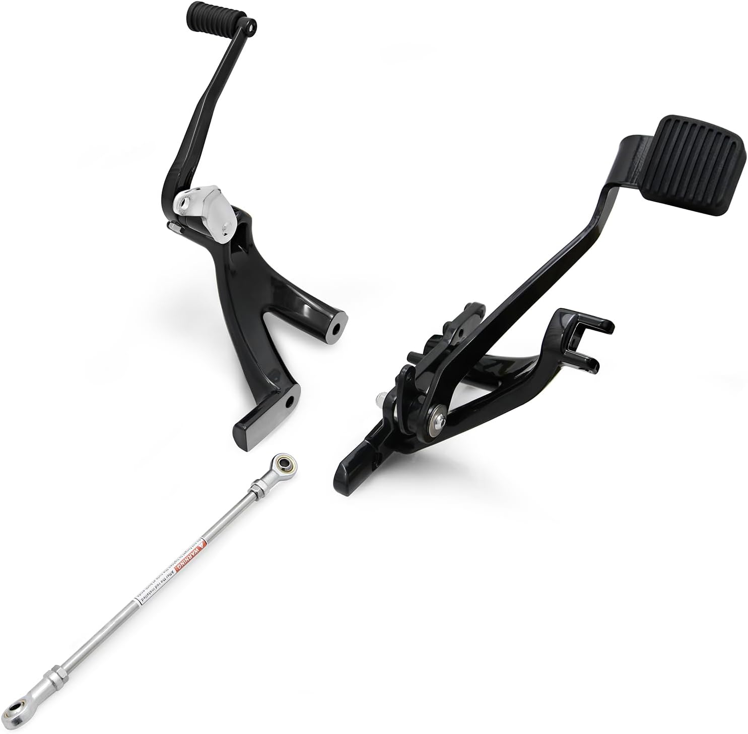 Softail Standard Extended Forward Control W/Mx Mini Rider Floorboard for Harley Street Bob FXBB 114 FXBBS Low Rider FXLR 107 FXLRS 117 2018-2023 2024(W/ 2161-BK)