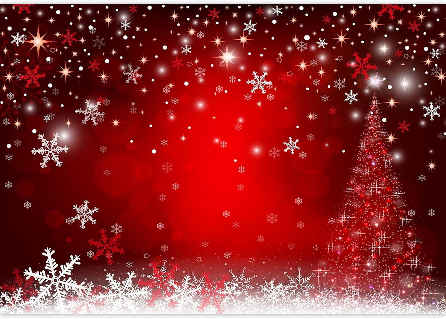 8X6Ft Soft Wrinkle Free Fabric Christmas Fireplace Theme Backdrop for Photography Tree Sock Gift Decorations for Xmas Party Supplies Photo Background Pictures Banner Studio Decor Booth Props