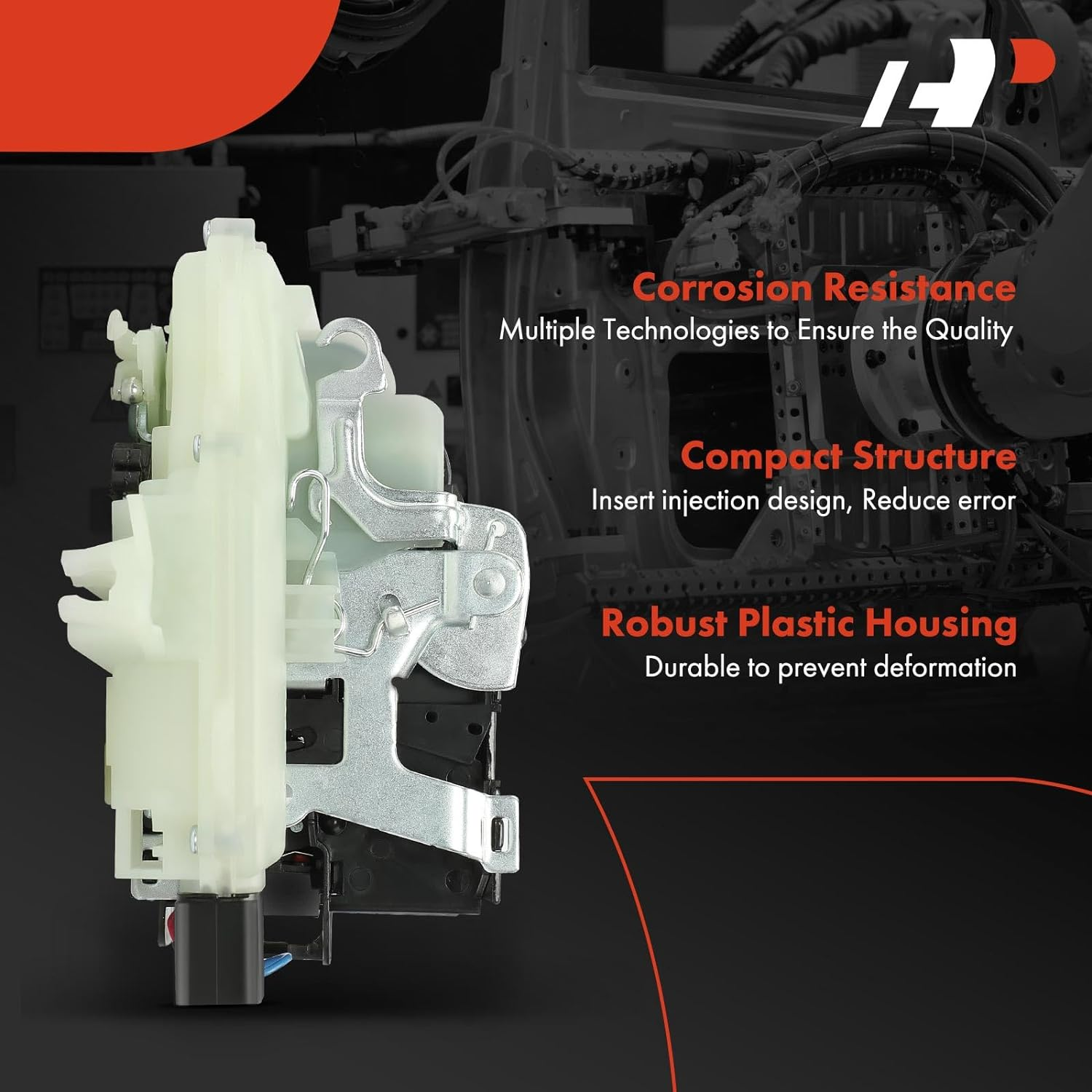 A-Premium Door Latch Lock Actuator Compatible with Volkswagen Vehicles - Beetle 1999-2010, Golf 1999-2006, GTI 2006-2007, Jetta 2000-2005, Passat 2000-2005 - Front Left Driver Side image number 4