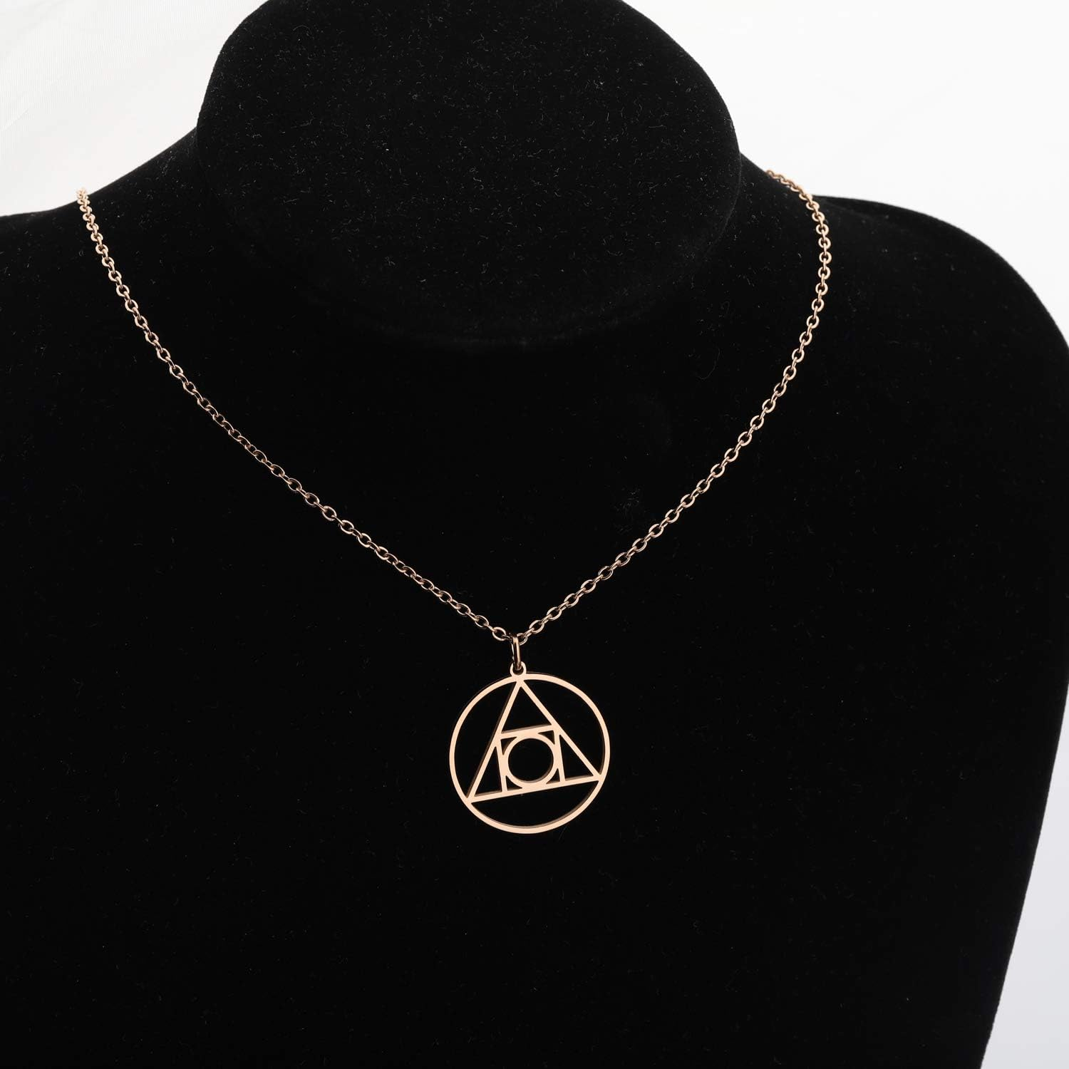 CENWA Seal of Light Symbol Jewelry Symbol Pendant Necklace image number 1