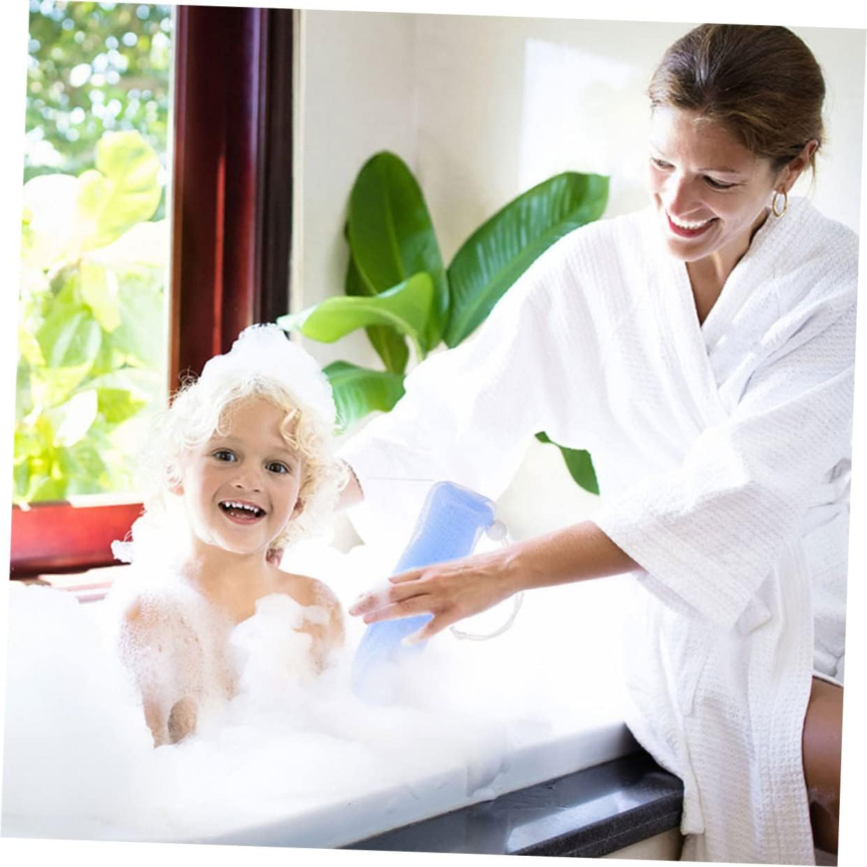 Ipetboom 15Pcs Foaming Soap Exfoliating Bath Soap Pouches Handmade Saver Random Color image number 6