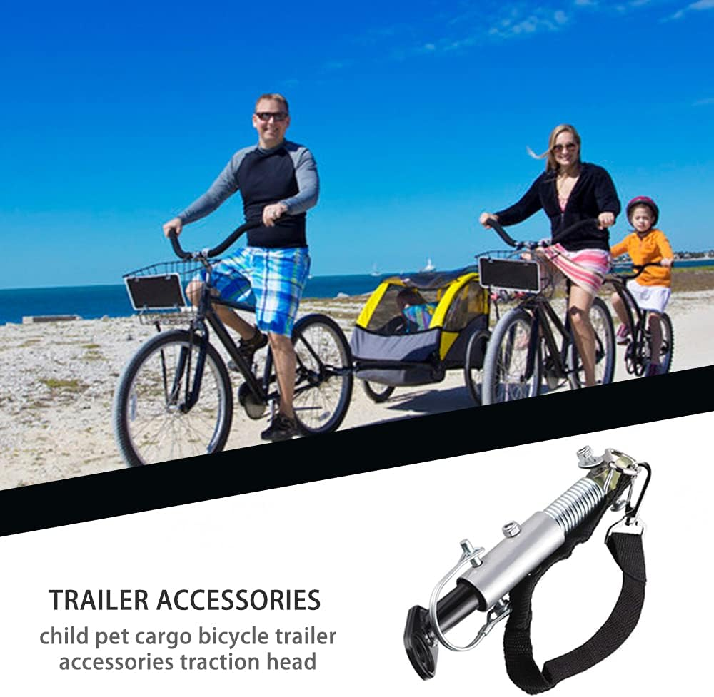 Universal Bicycle Trailer Hitch Adapter - Coupler for Instep & Schwinn Bike Trailers, Child, Pet, Cargo