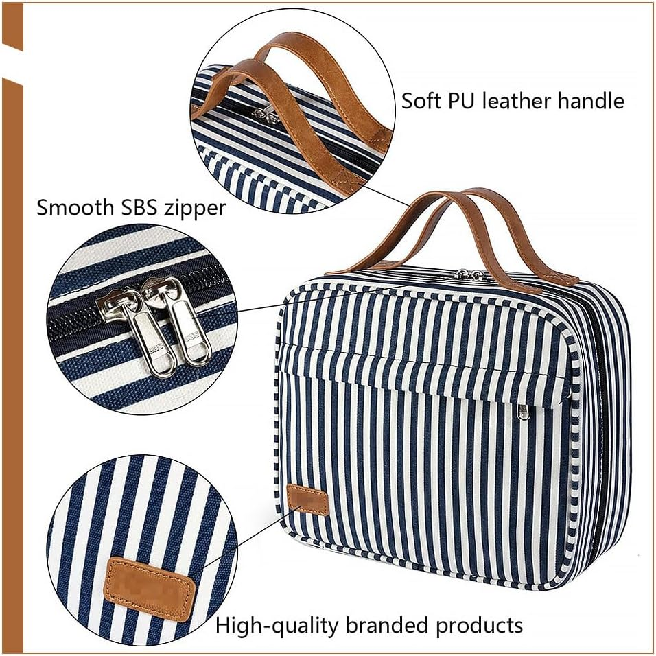 Hanging Travel Toiletry Bag,Large Capacity Cosmetic Waterproof for Accessories,Cosmetics,Travels Essentials Bathroom Shower image number 1