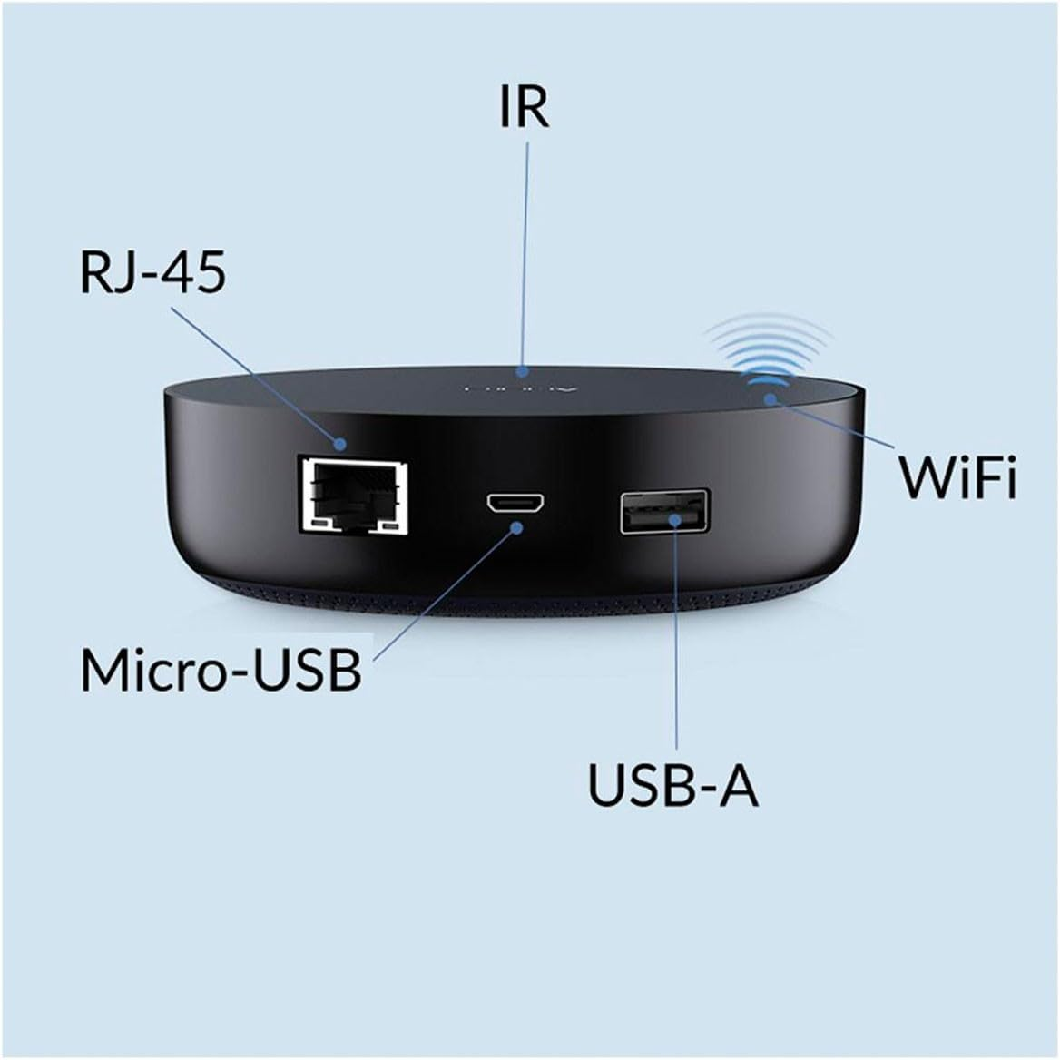 Aqara M2 Wireless Control Hub, Smart Home Automation, Compact Design, Multi-Function, Works with Homekit, Alexa, and Google Assistant image number 2