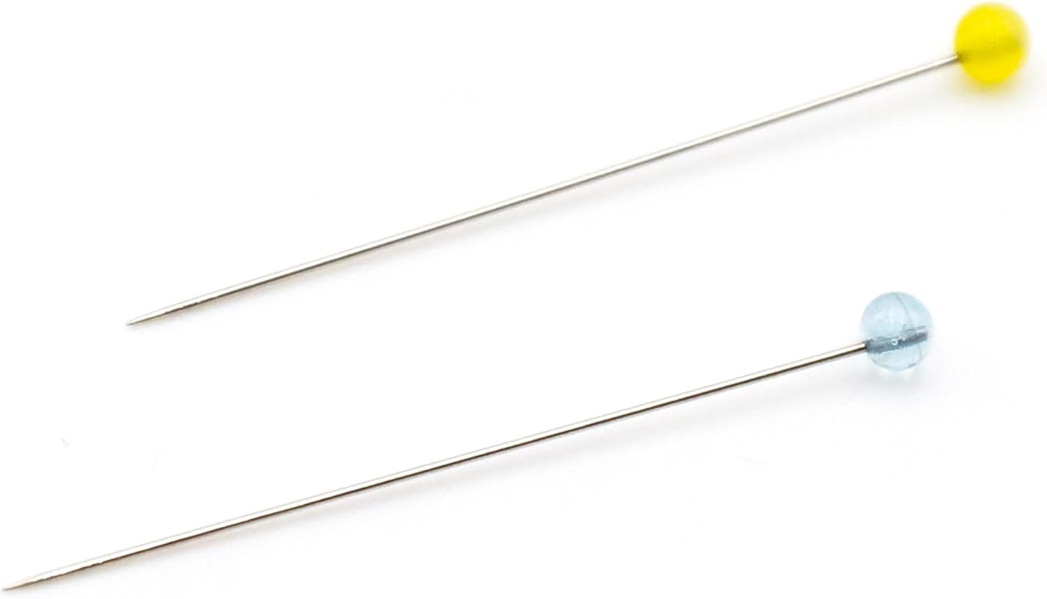 Clover Fine Patchwork Pins, Blue/Yellow, by the Yard, Q2507 image number 1