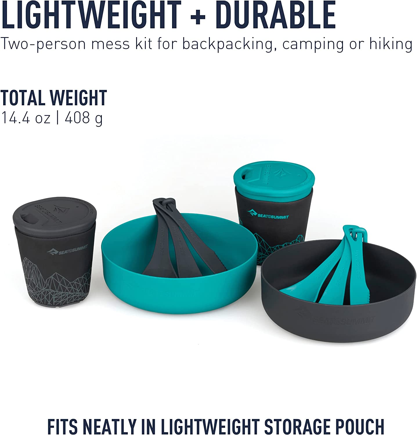 Sea to Summit Campinggeschirr Deltalight Camp 2.2 Set image number 4