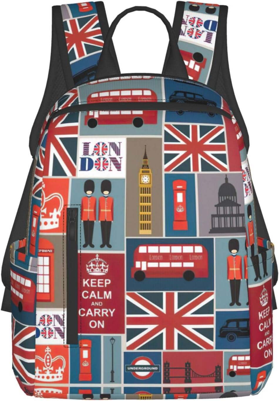 Edwal Flock of Birds Print Computer Backpack College Stylish Casual Laptop Bag for Travel/Business/Women/Men