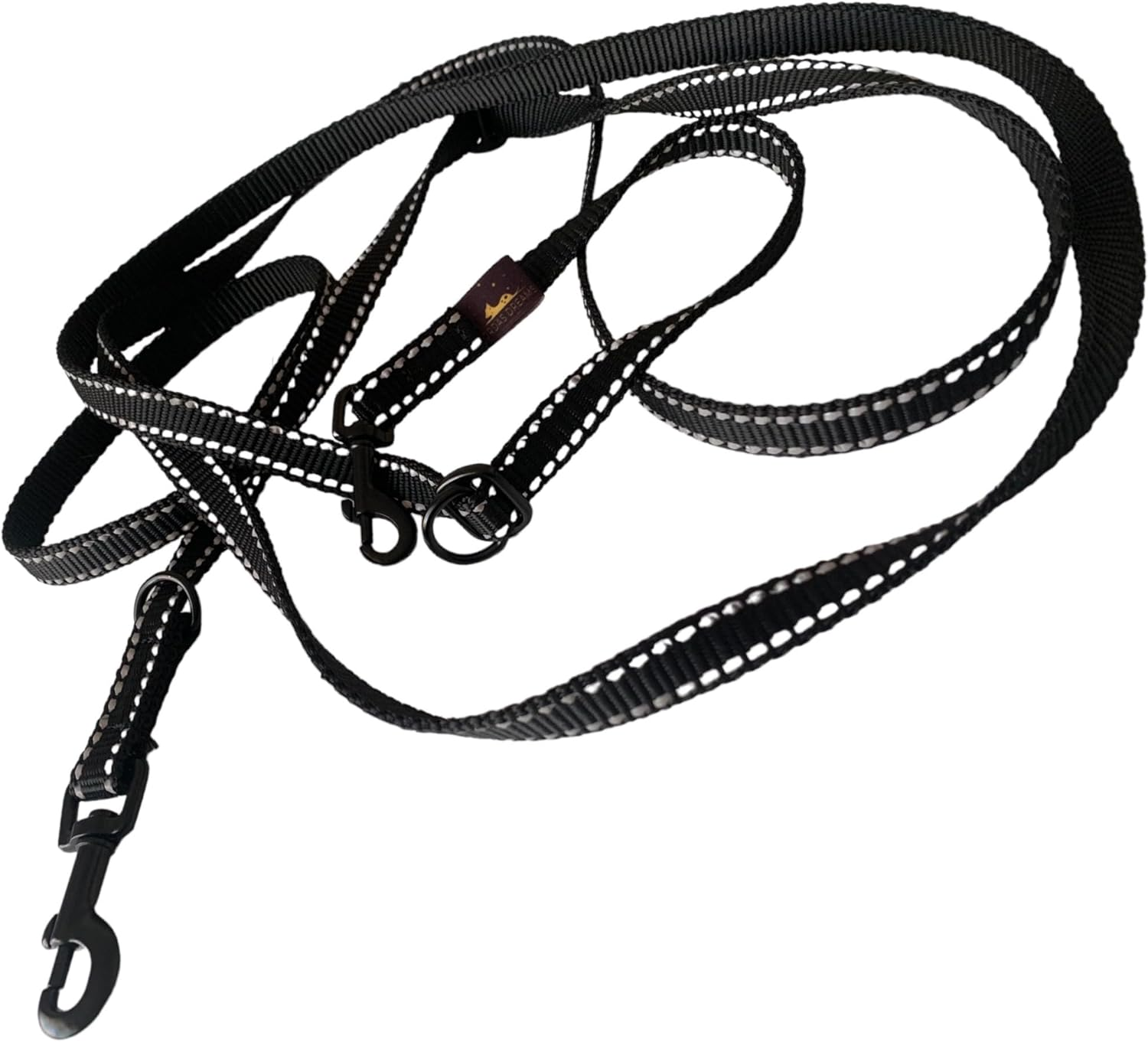 Multi Position Reflective Dog Leash 3M Long Best Night Walking Company image number 3
