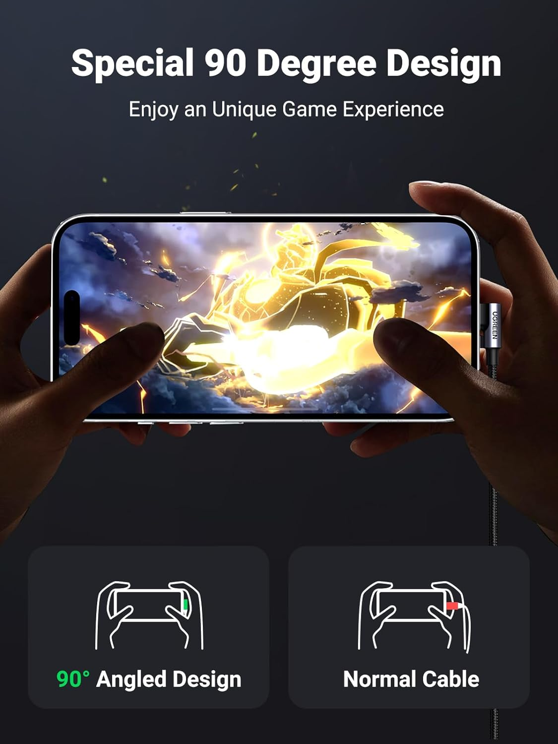 UGREEN USB a to USB C Cable image number 3