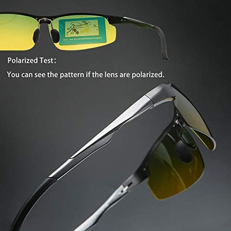 Upaclaire Night Vision Glasses and High Definition Polarized Sports Sunglasses image number 1