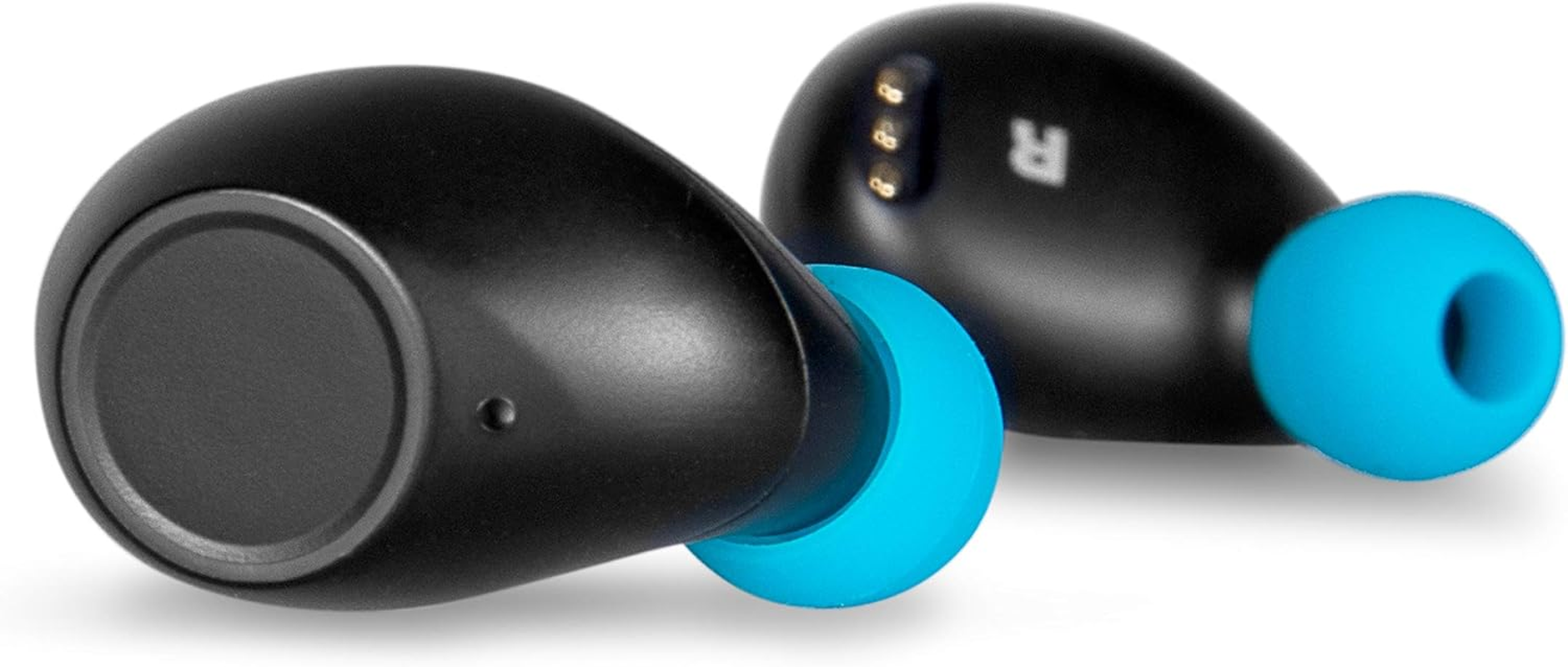 BLAUPUNKT BTW 10 Bluetooth 5.0 Headphones - True Wireless Stereo Earbuds with Touch Control, Portable Charging Case, Microphone & USB-C Port; Sport In-Ear Headphones - Black image number 6