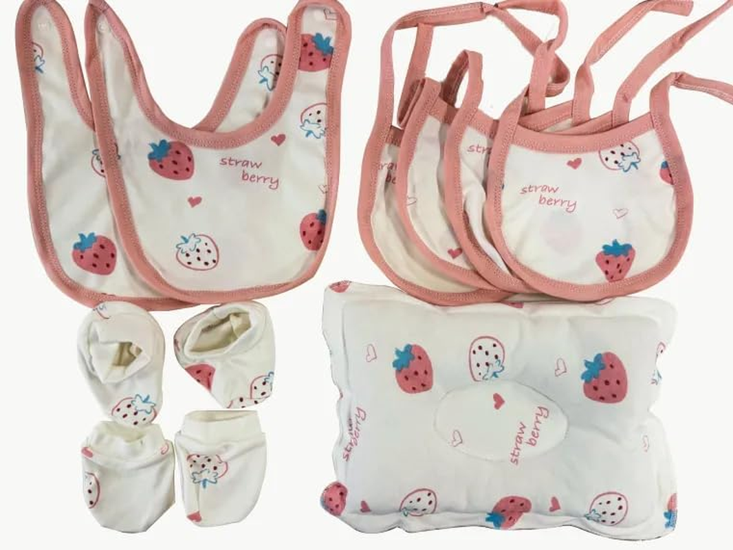 24-Pieces 100% Cotton Essentials Gift Set for Newborn Baby Girls, Which Includes Clothing and Accessories. It Is Suitable for Baby Girls and Is Designed for Infants Aged 0-6 Months. image number 1