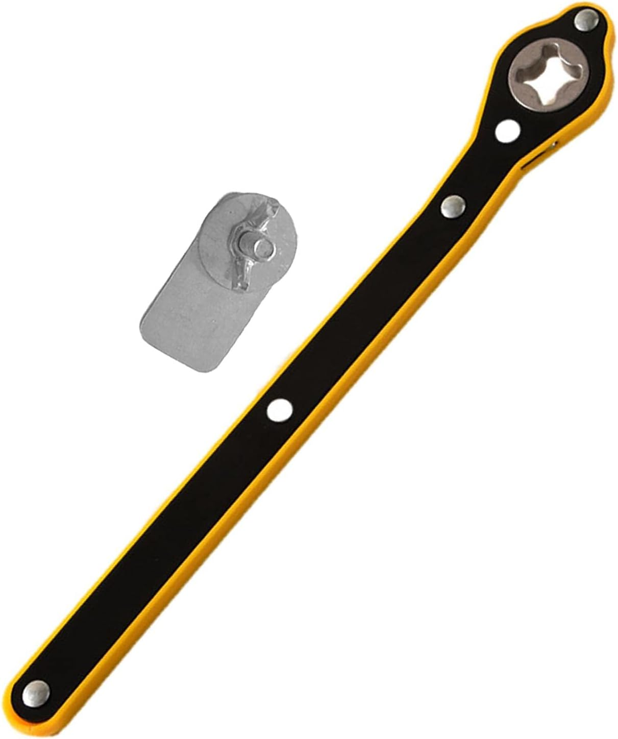 Labor-Saving Ratchet Wrench Hand Rocker for Travel Use and Emergency Wheel/Tyre Changes Handle Handle for Automotive image number 4