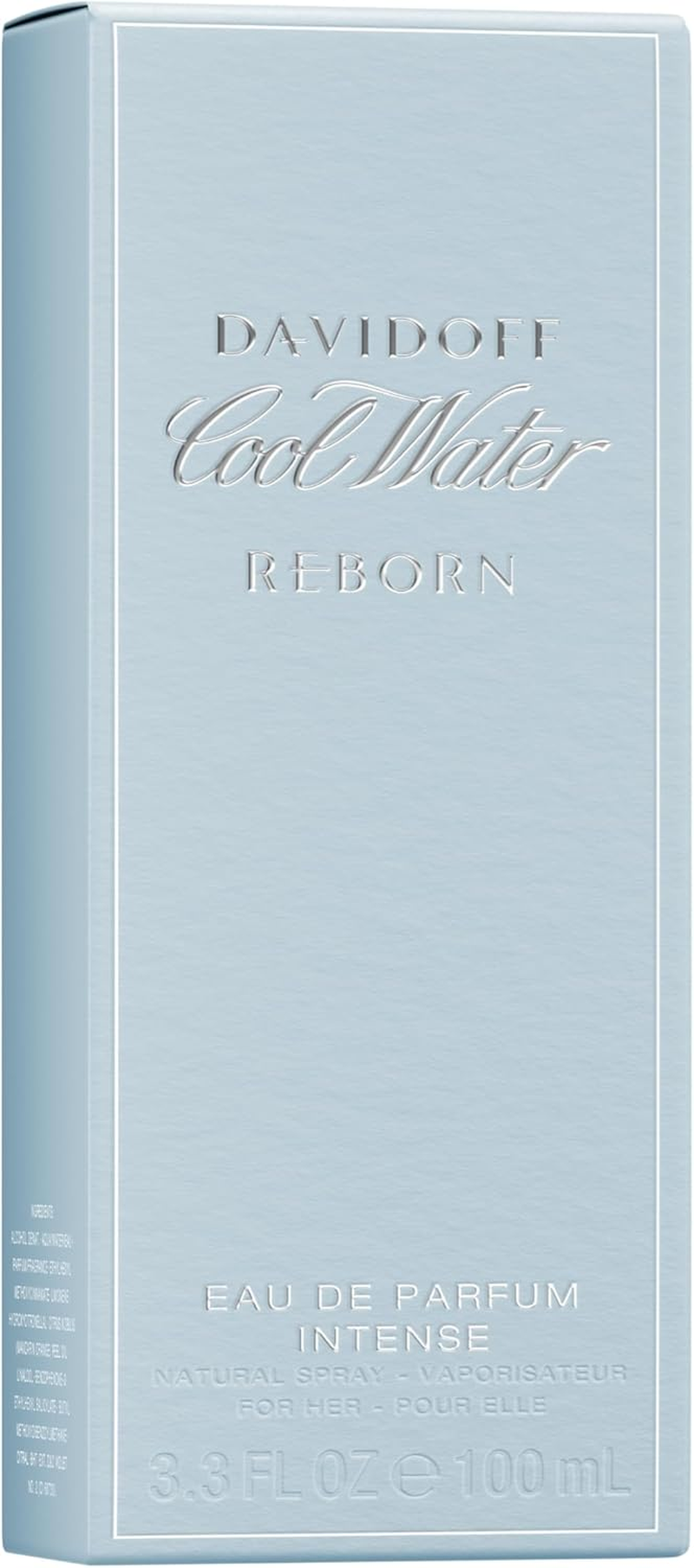 DAVIDOFF COOL WATER REBORN EDP INTENSE (L) 100ML image number 1