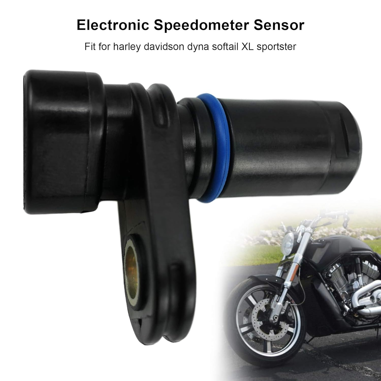 Electronic Speedometer Sensor Fit for Harley Davidson Softail Touring Sportster Dyna FXD Sportster, Replace 74402-05B, 7440205B, 74402-05A, 74402-05 image number 5