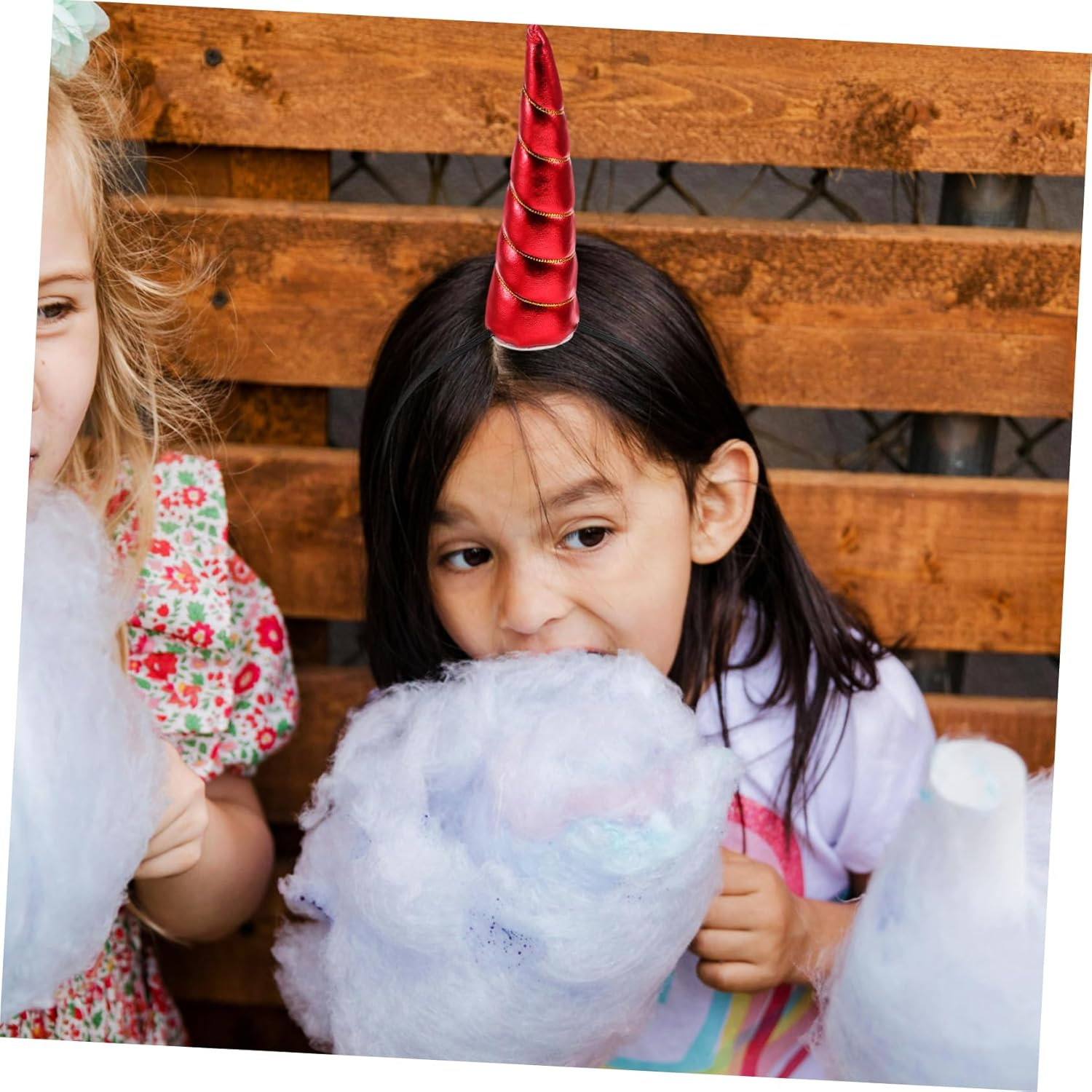 Ipetboom 4Pcs Unicorn Horn Headband Animal Ears Headband Princess Birthday Party Supplies Stylish Hair Accessories image number 2