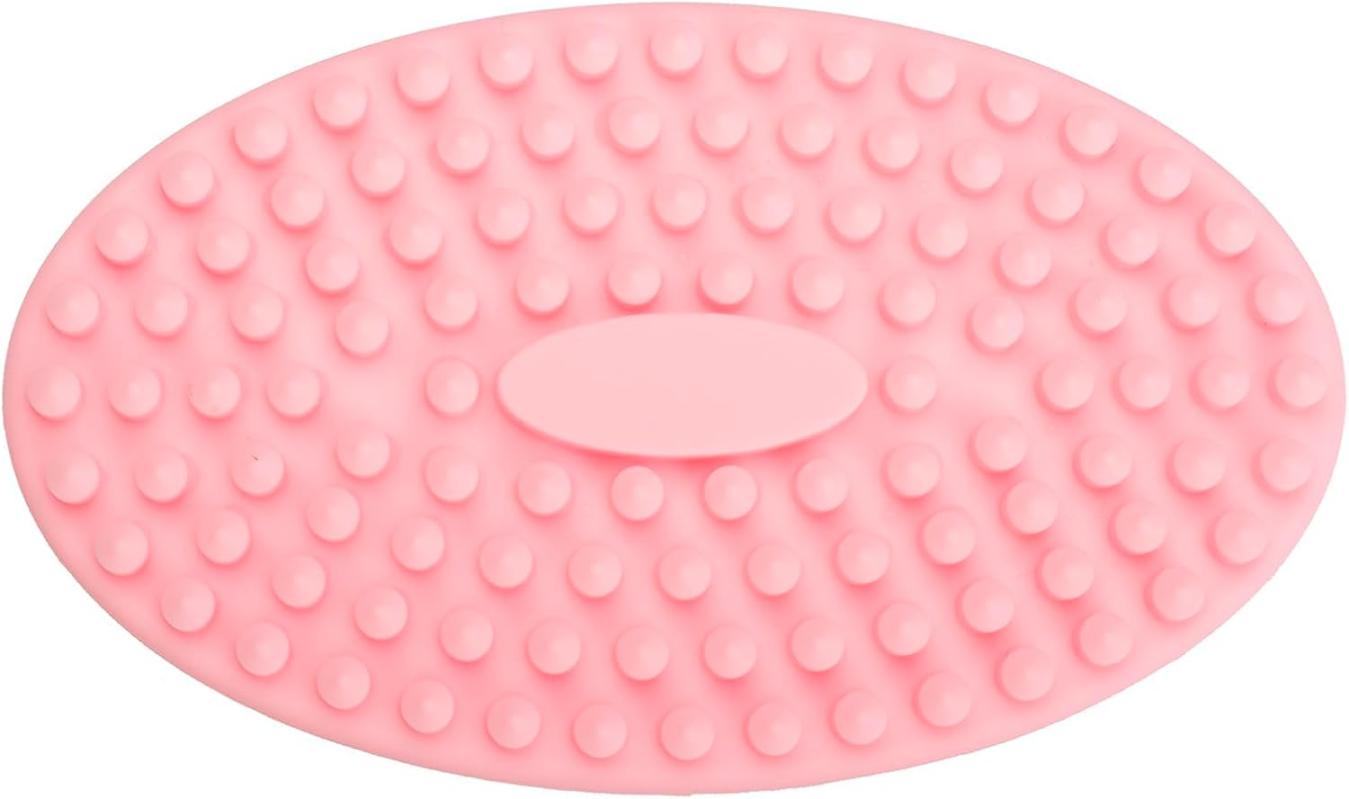 Exfoliating Silicone Body Scrubber Shower Bath Body Brush Easy to Clean, Lathers Well, Eco Friendly (Pink) image number 3