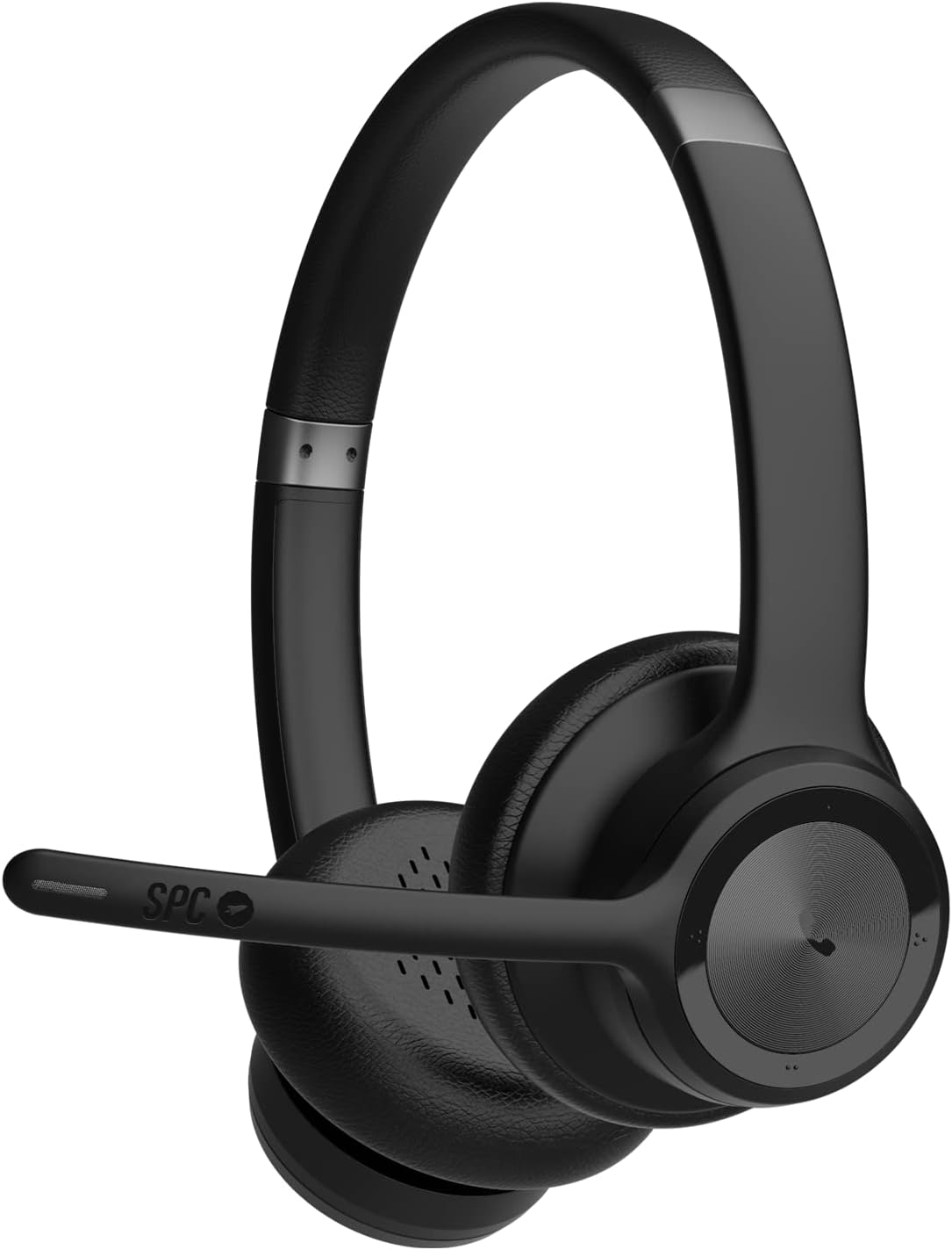 SPC Dreamer Pro Bluetooth Over-Ear Headphones with Microphone, 40 Hours Battery Life, Noise Cancellation, Two Simultaneous Connections, Black image number 5