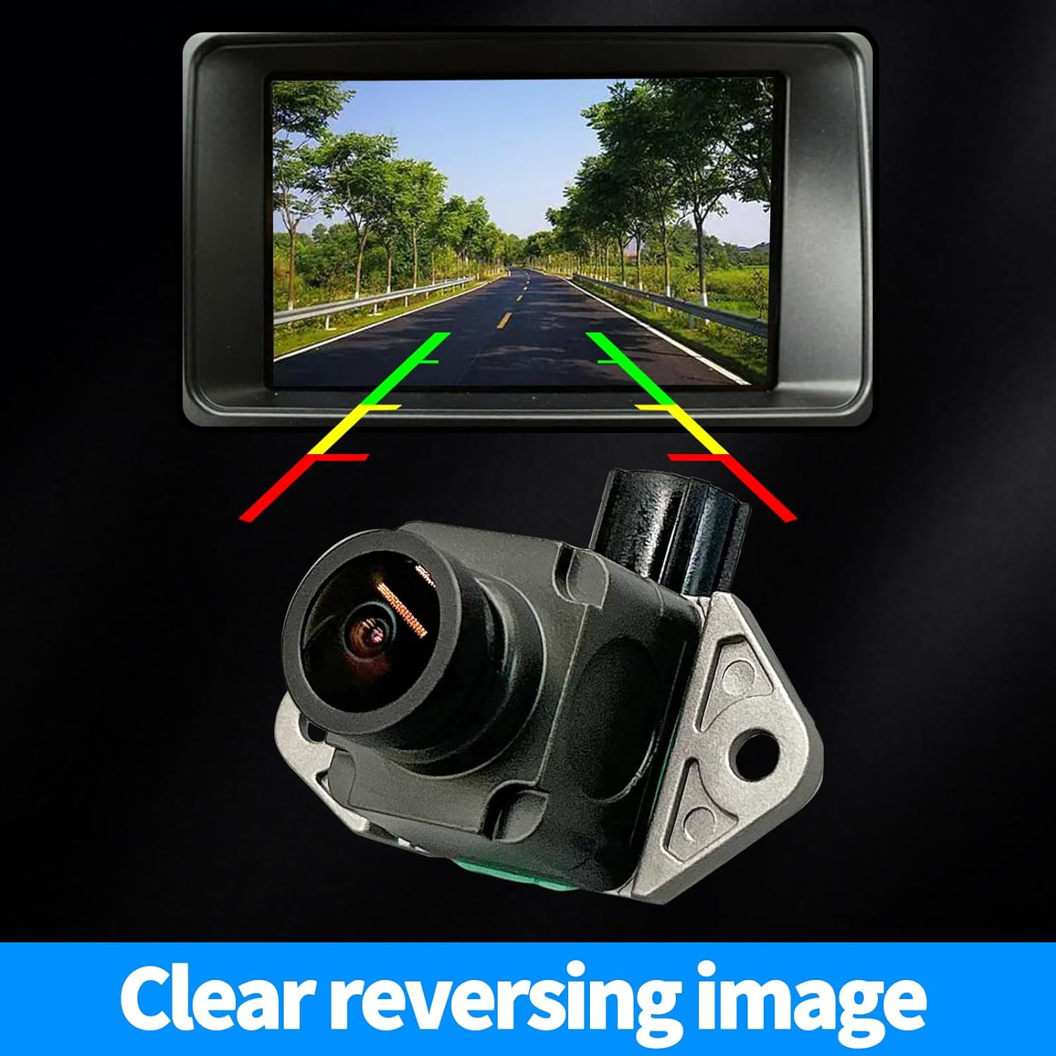 Rear View Back up Camera Compatible with Jeep Grand Cherokee 2014-2018 Reverse Park Assist Camera Replaces 68137943AH 68137943AE 68137943AF 68137943AD image number 6