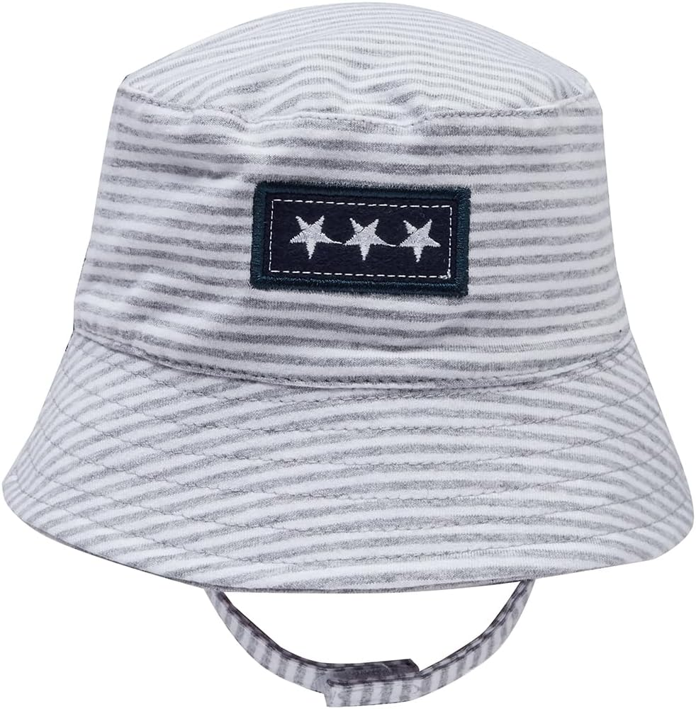 Snugtime Stripe Jersey Bucket Hat