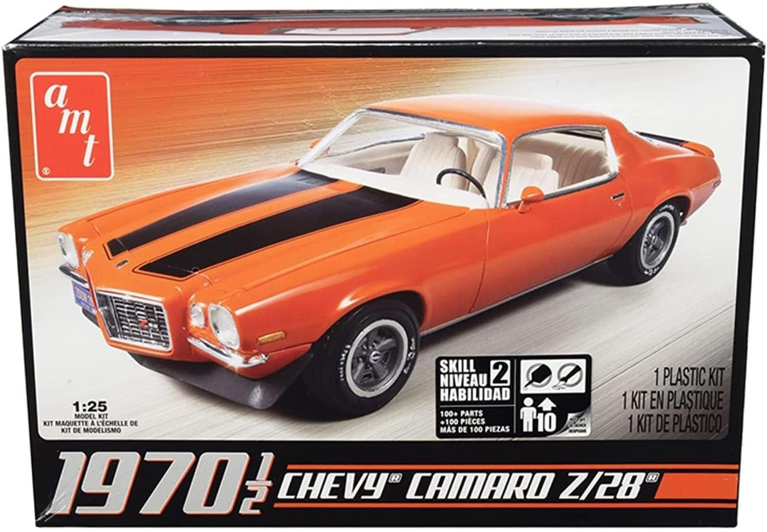 AMT 1/25 Scale 1968 Camaro Z/28 Model Kit image number 2