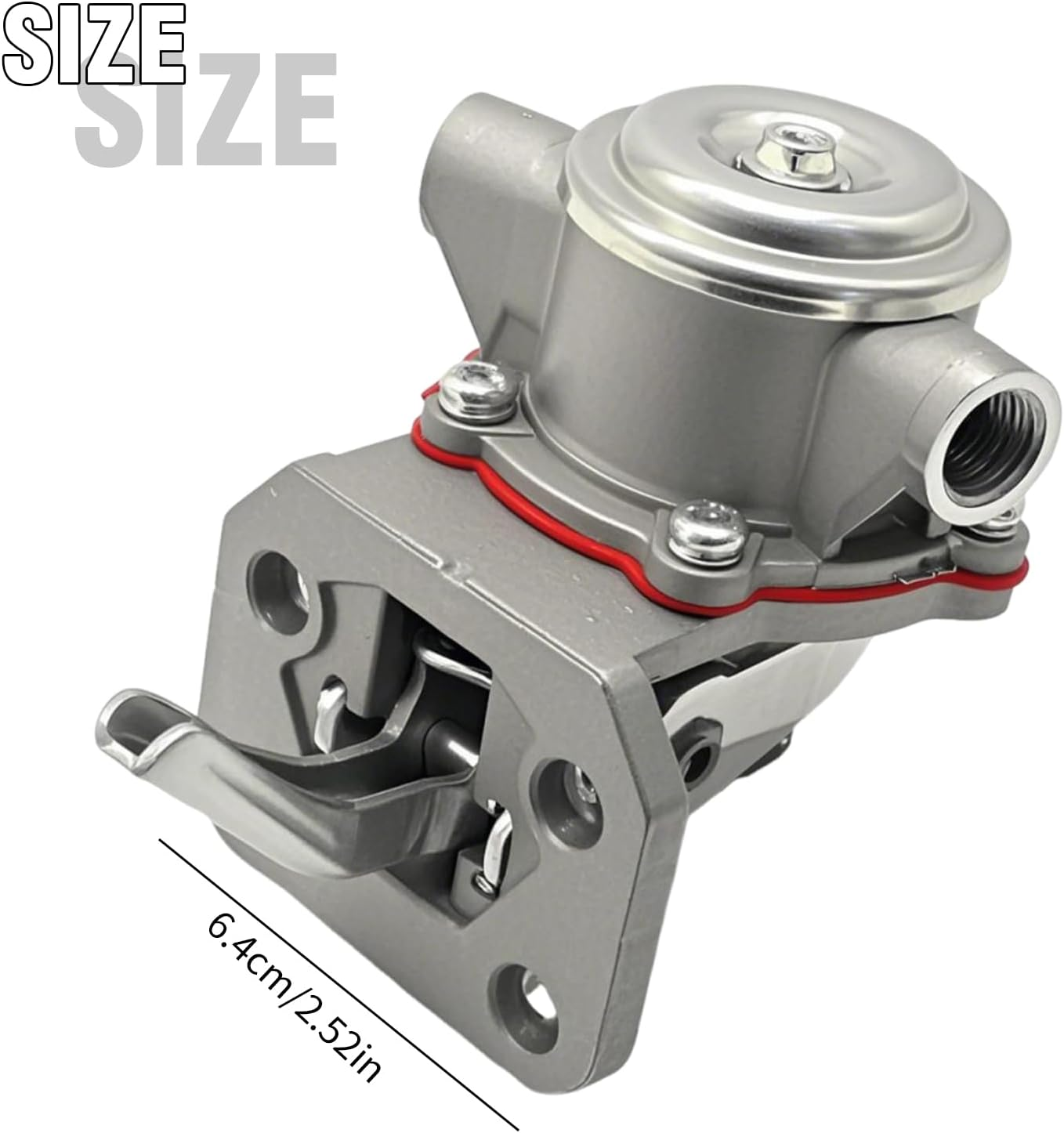 25061567 Fuel Lift Pump, Replacement for Perkins Engine 1000 Series 1004-4 1004-40 1004-4T 1004-40T, Replaces BCD2567 ULPK0001 25061557 2641A066 2641728 image number 3