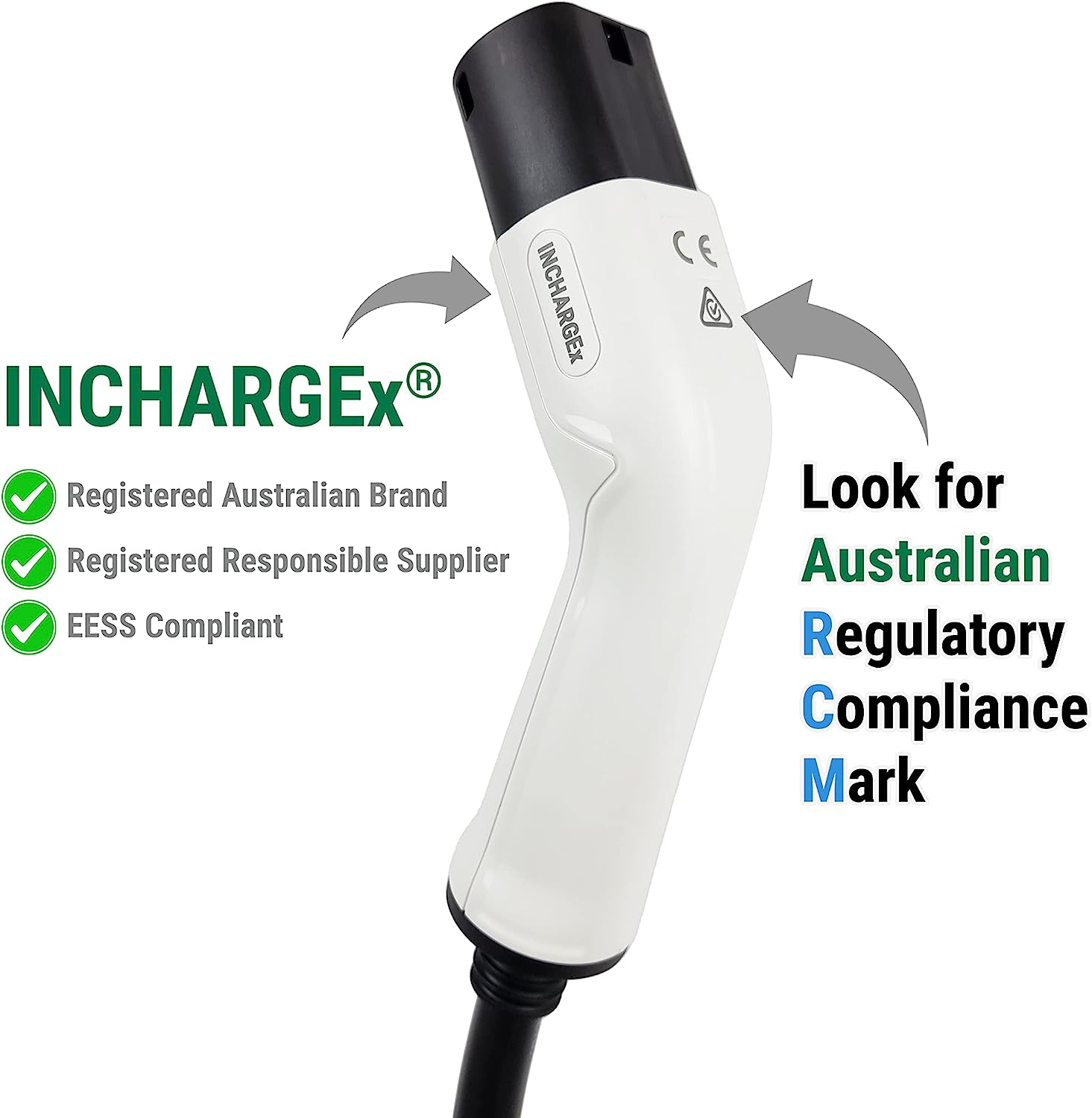 Portable EV Charger Type 2 10A Adjustable 2Kw Max Power Fit Tesla BYD MG EV 3 Pin Australia Plug to Type2 5 Metres UMC Replacement image number 5