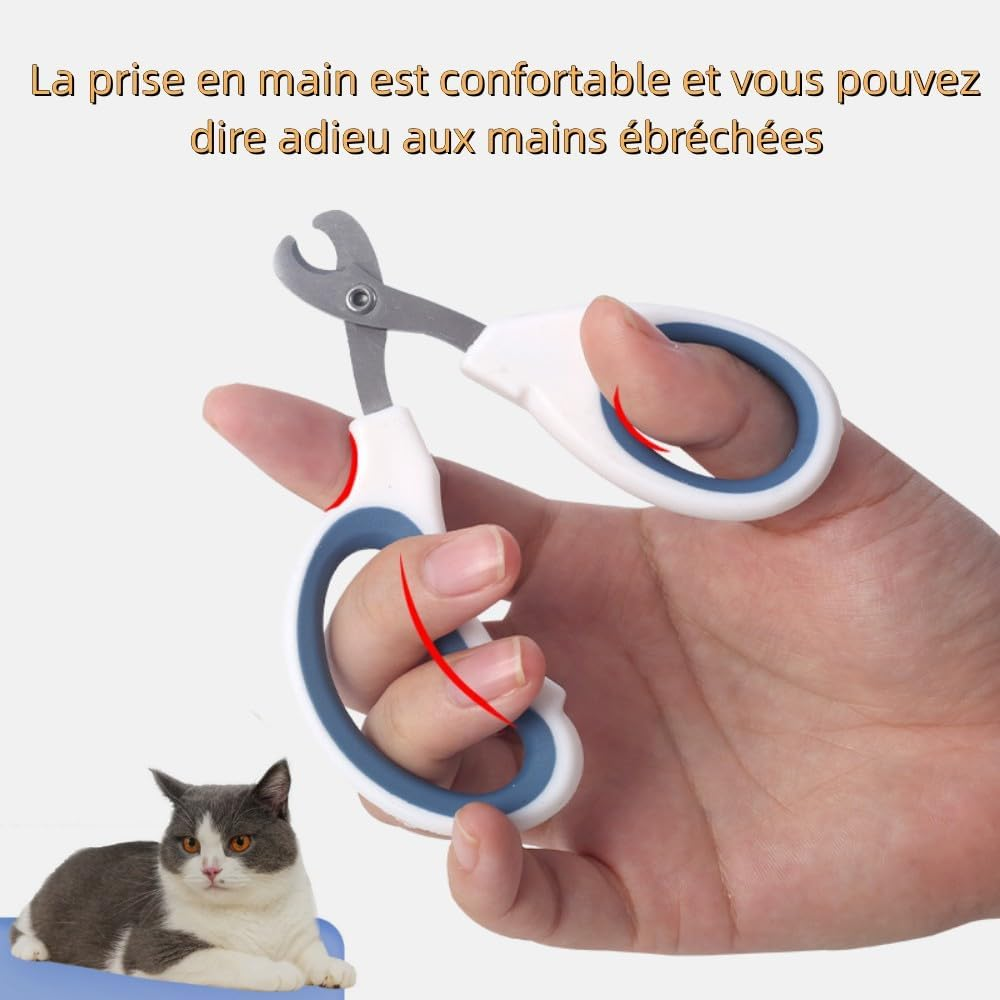 Norhogo Professional Cat Claw Cutter Easy to Use Super Easy Cat Claw Cutter Nail Clippers for Puppies and Small Pets Cat Accessories image number 2