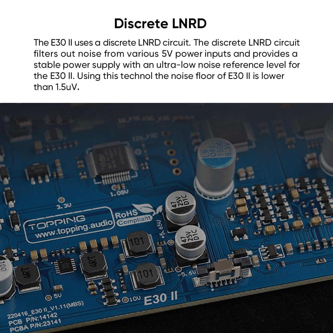 Topping E30 II DAC 2 X AK4493S Chip Hifi DAC DSD512 32Bit/768Khz XMOS XU208 Home Audio Decoder USB/SPDIF to L/R RCA Converter for PC (Black) image number 3