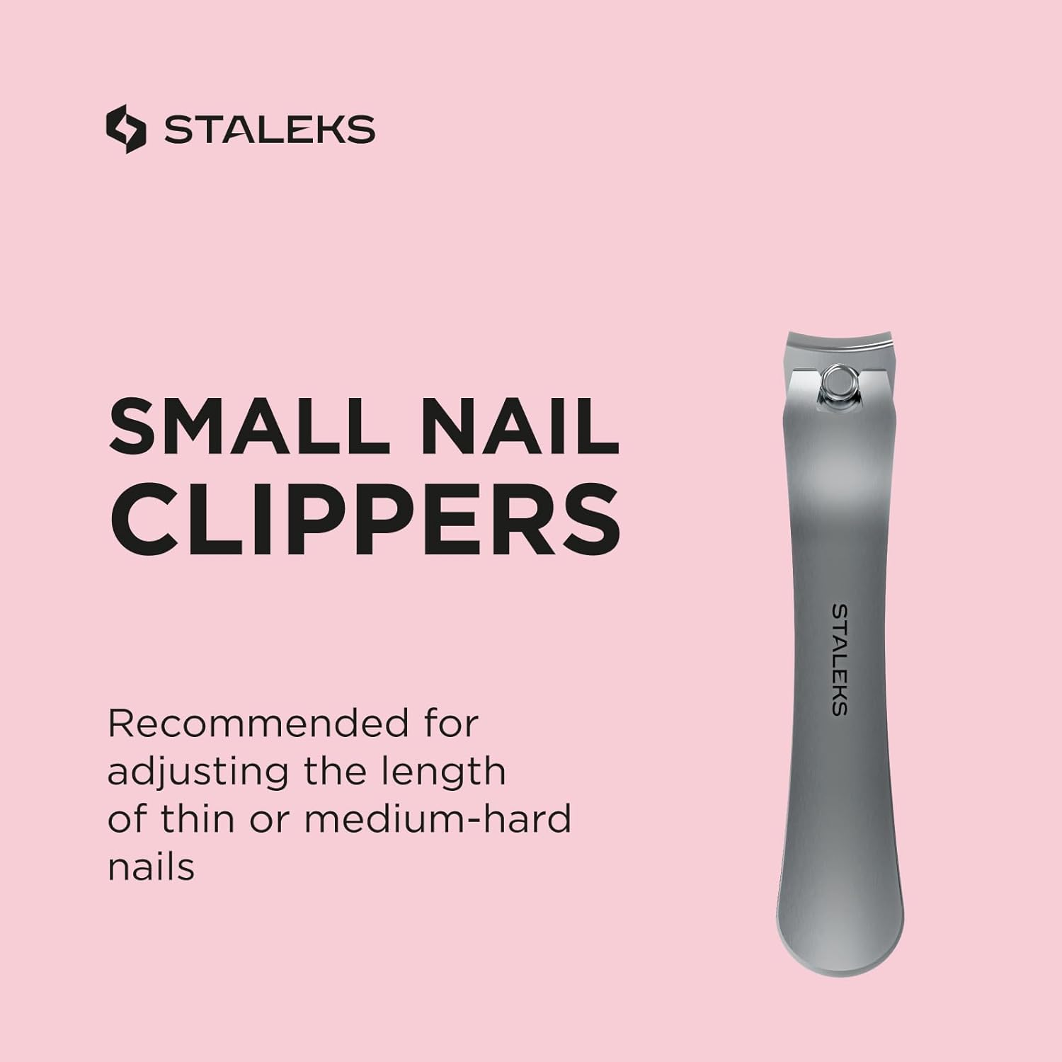 Staleks Beauty & Care 10 Small Nail Clipper &ndash; Compact Stainless Steel Nail Trimmer &ndash; for Thin and Medium Nails &ndash; Home Use image number 1