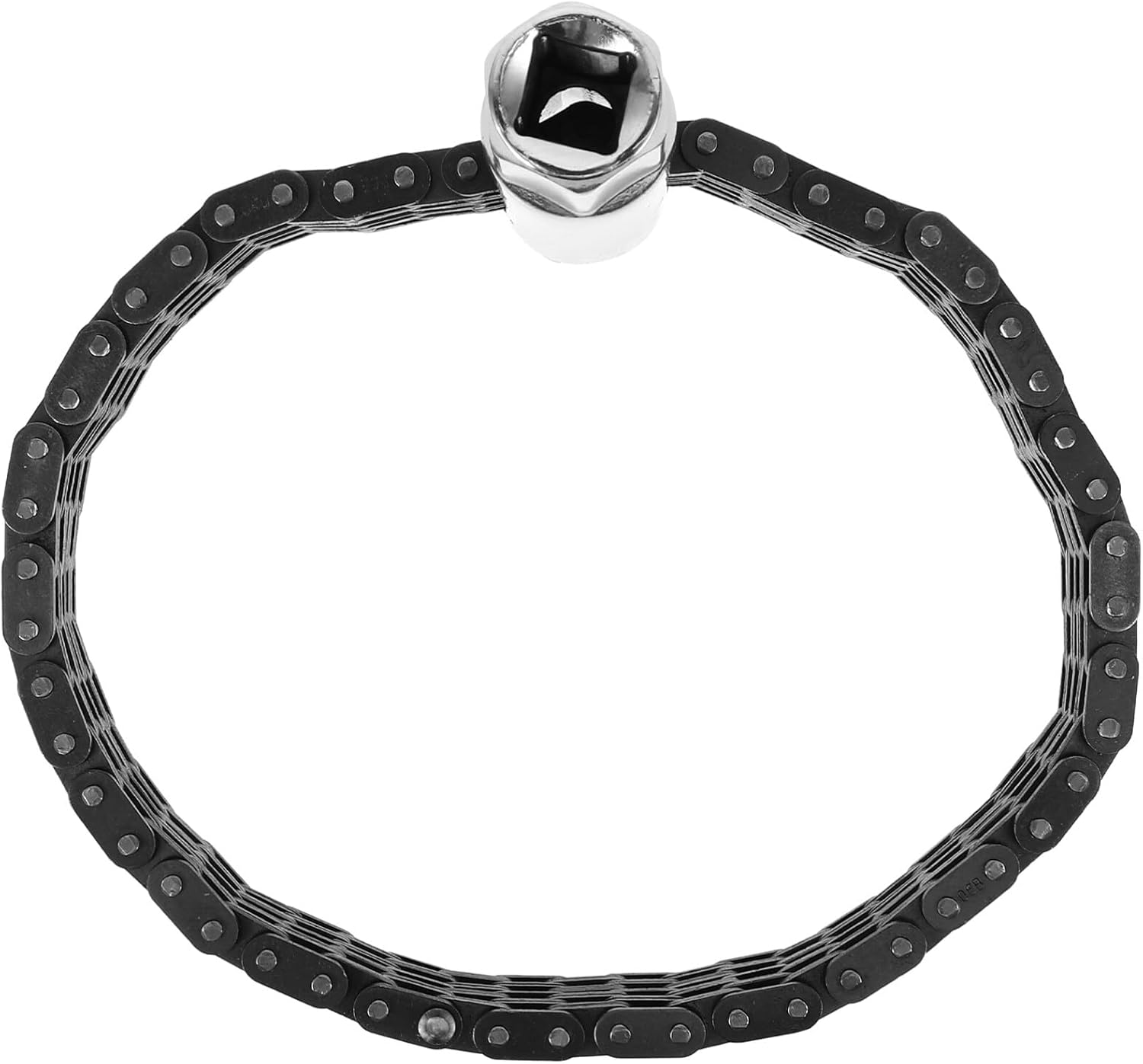 SOLUSTRE Chain Wrench Section Oil Filter Tool Heavy-Duty Double Chain Wrench for Motorcycle and Automotive Versatile Filter Removal and Installation Construction image number 1