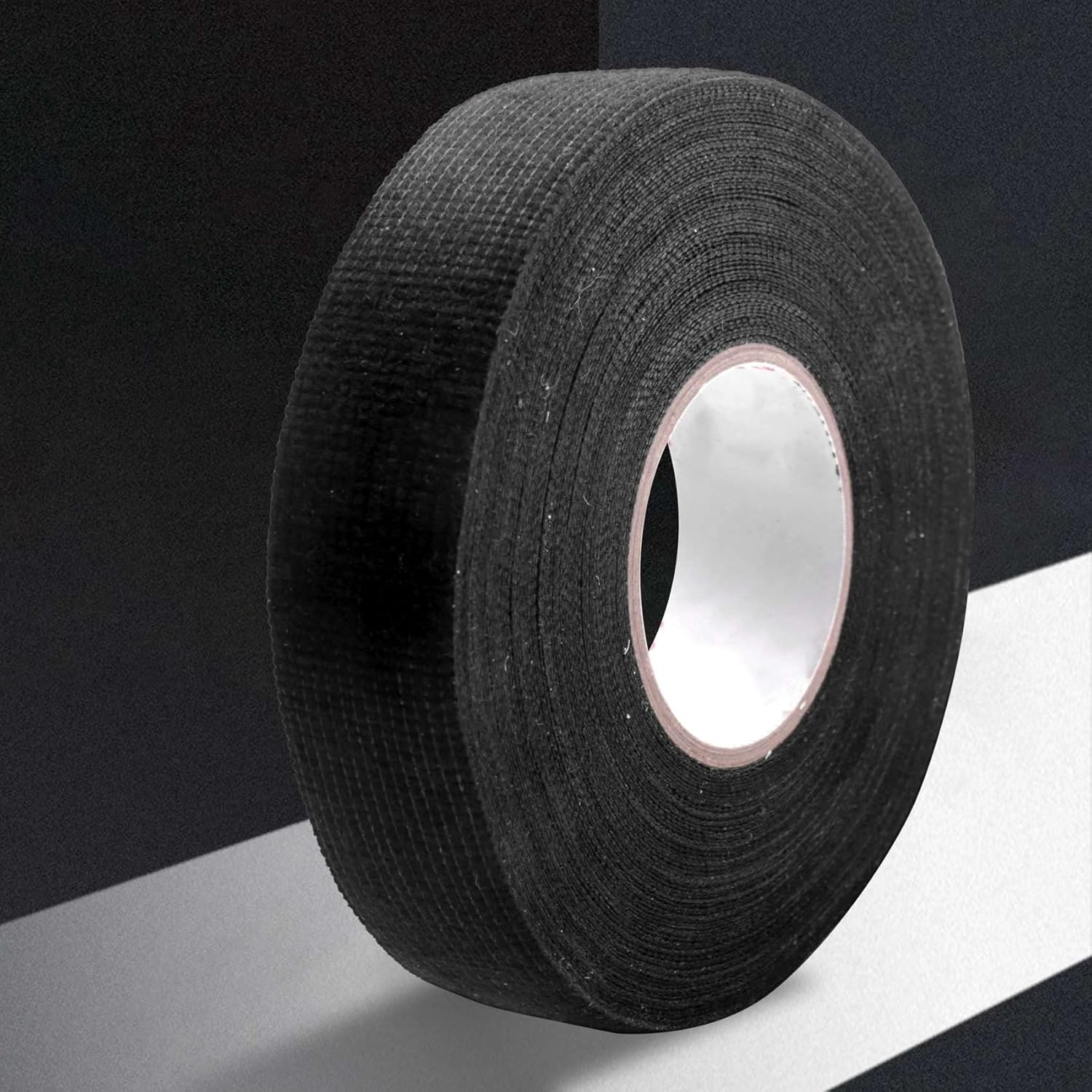 5Pc Heat- Wiring Harness Tape Looms Wiring Harness Cloth Fabric Tape Adhesive Cable Protection 19Mm X 15M image number 6