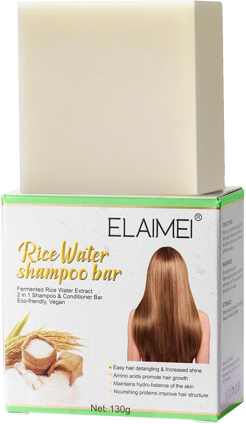 2 Pcs Hair Shampoo Bar, Solid Shampoo Bar Hair Soap Organic Shampoo Bars for Hair Loss, Hydrating Hair Loss Solution for Strengthening & Volumizing Hair M/B image number 4