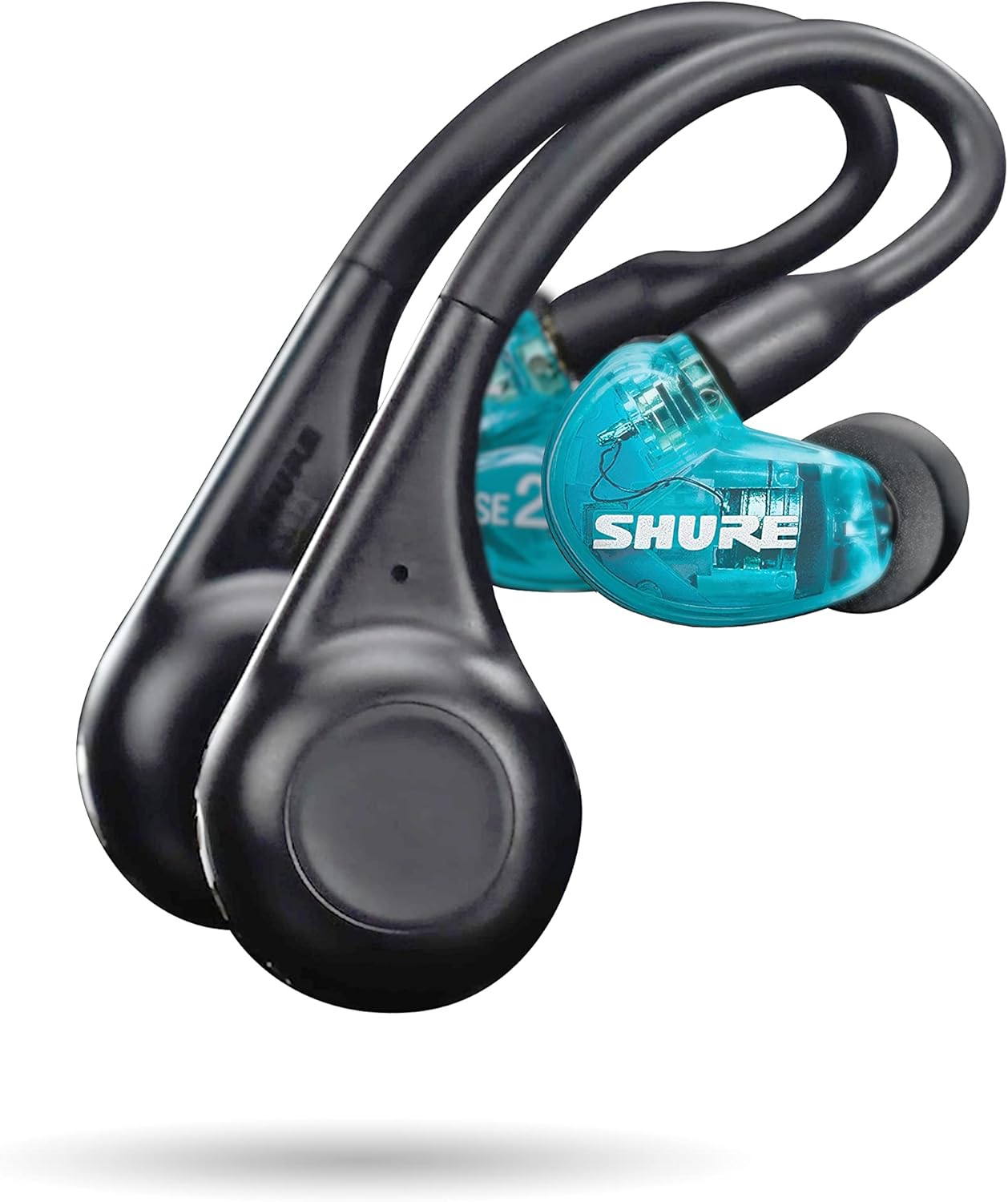 Shure AONIC 215 TW2 True Wireless Sound Insulated Earphones with Bluetooth 5 Technology, Premium Audio with Deep Bass, Over-The-Ear, 32-Hour Battery Life (Gen 2) Black