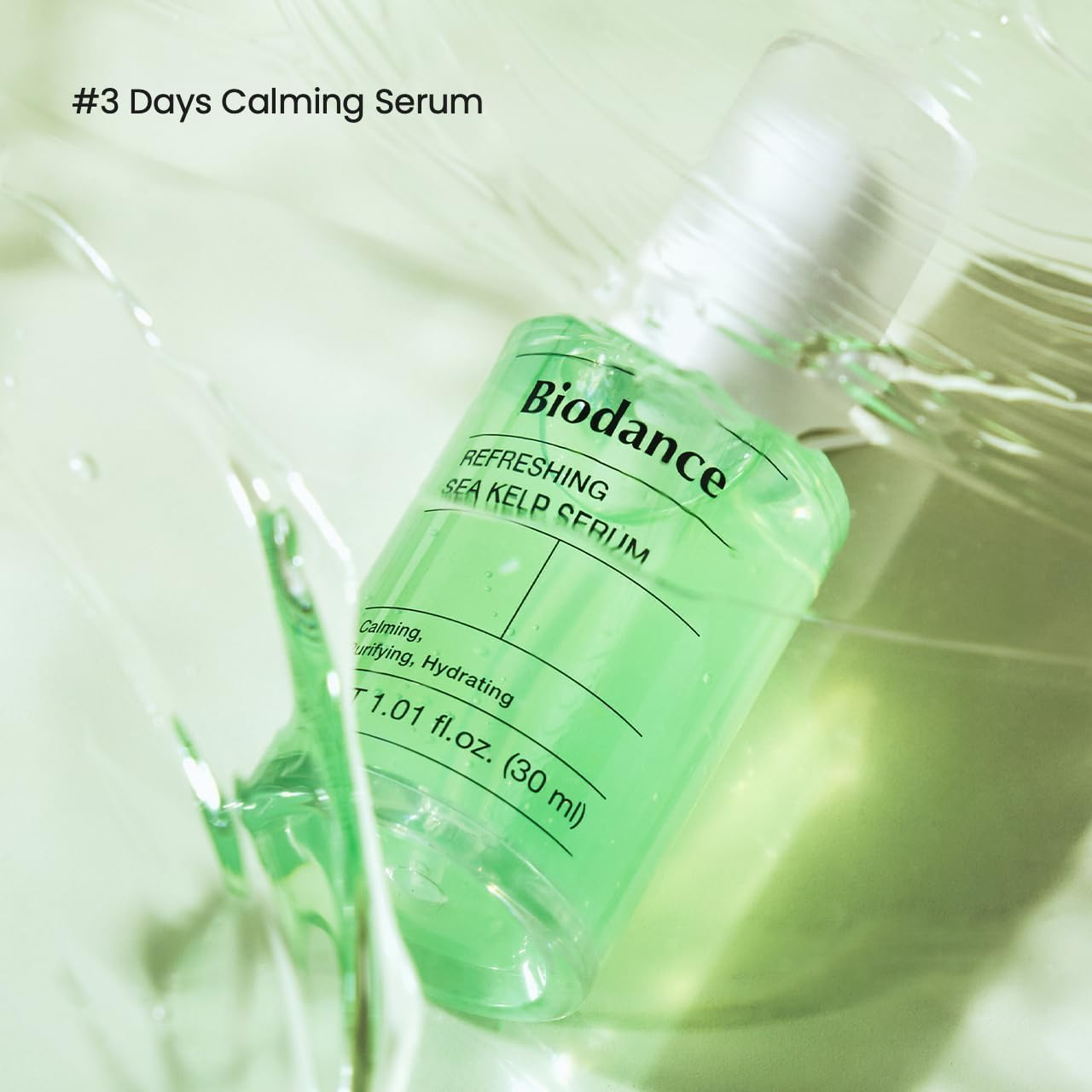 BIODANCE Refreshing Sea Kelp Serum, Oil & Sebum Control, Calming Serum for Oily & Combination Skin, Korean Skincare, Stocking Stuffers for Teen Girls | 1.01 Fl.Oz X 1 Ea image number 3