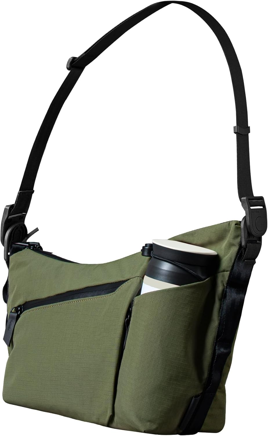 ALPAKA Flow Satchel 4L - Crossbody Bag, Water Resistant Shoulder Bag, Expandable Bottle Pocket, YKK Zippers, Key Tether