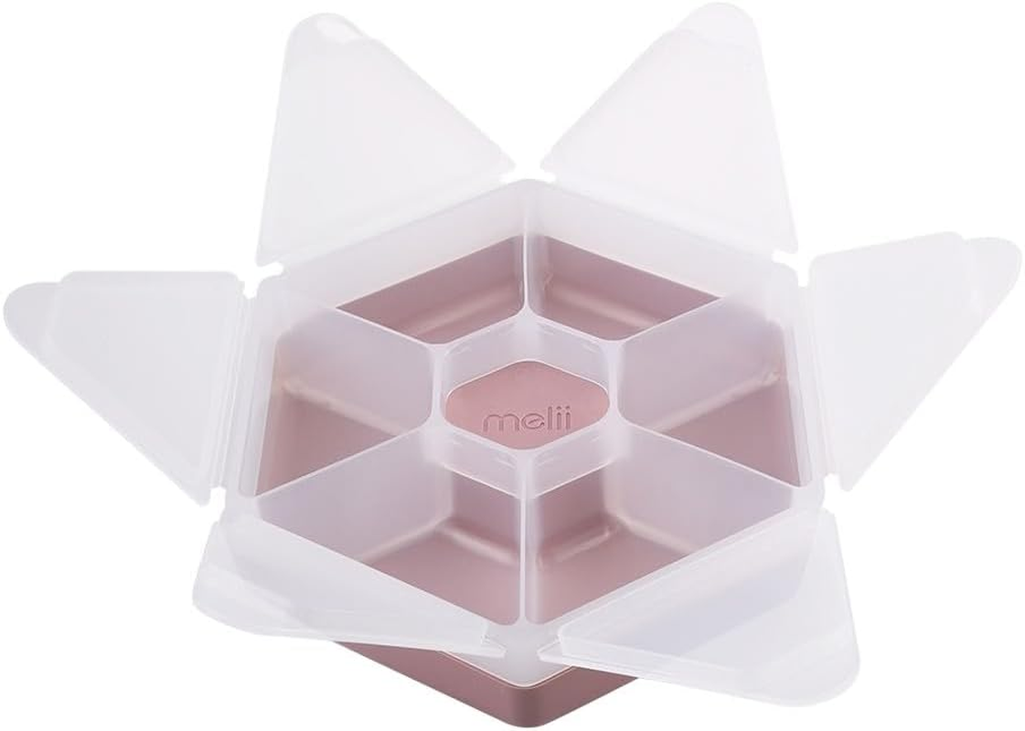 Melii Luxe Hexagon Snackle Box - Pink image number 3