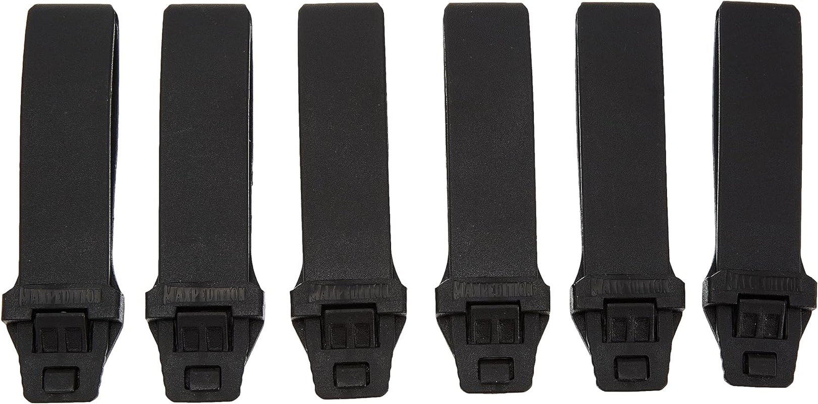 Maxpedition Tactie PJC3 Polymer Joining Clip (Pack of 6), Black image number 1