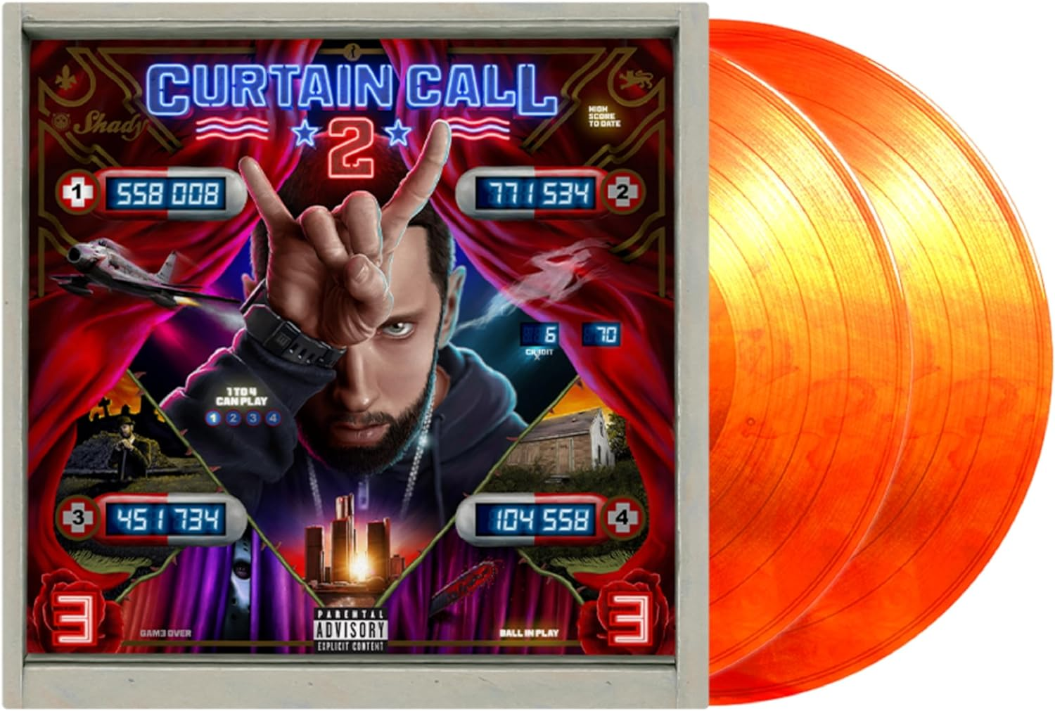 Curtain Call 2 - Orange Colored Vinyl image number 1