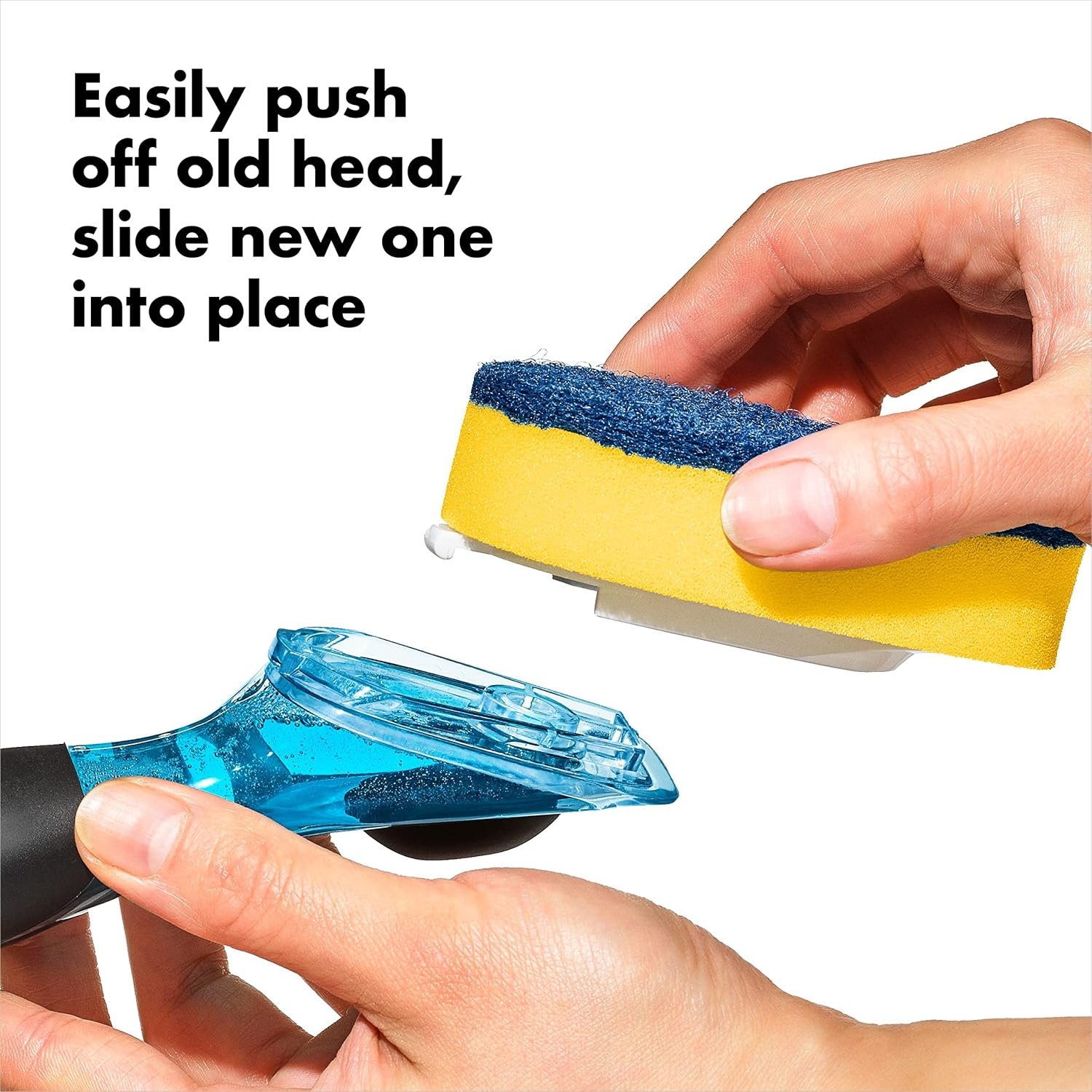 OXO Good Grips Soap Dispensing Dish Scrub Refills (Pack of 2)