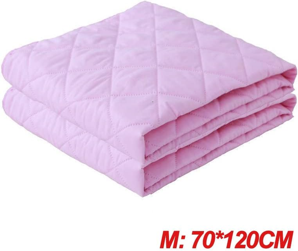 1Pc Nappy Urine Mat Diaper Waterproof Bedding Cover Change Kids Baby Infant Pad Pink 70X120Cm - 1Pc* Pink 50X70Cm image number 6