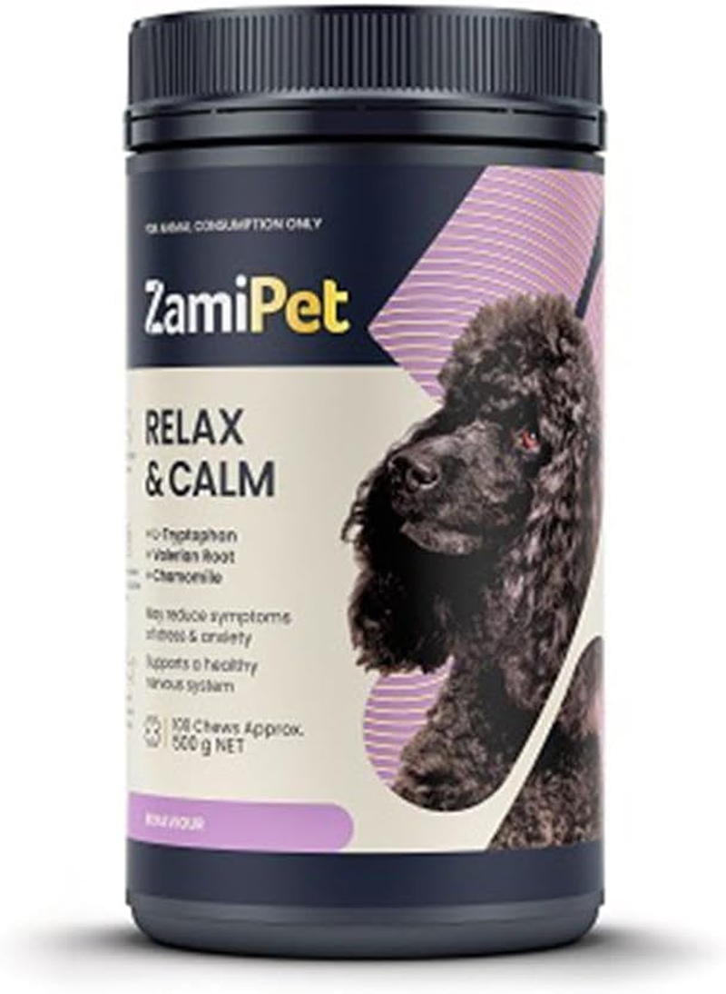 Zamipet Relax & Calm Supplement 100 Chews for Dogs 500 G image number 1