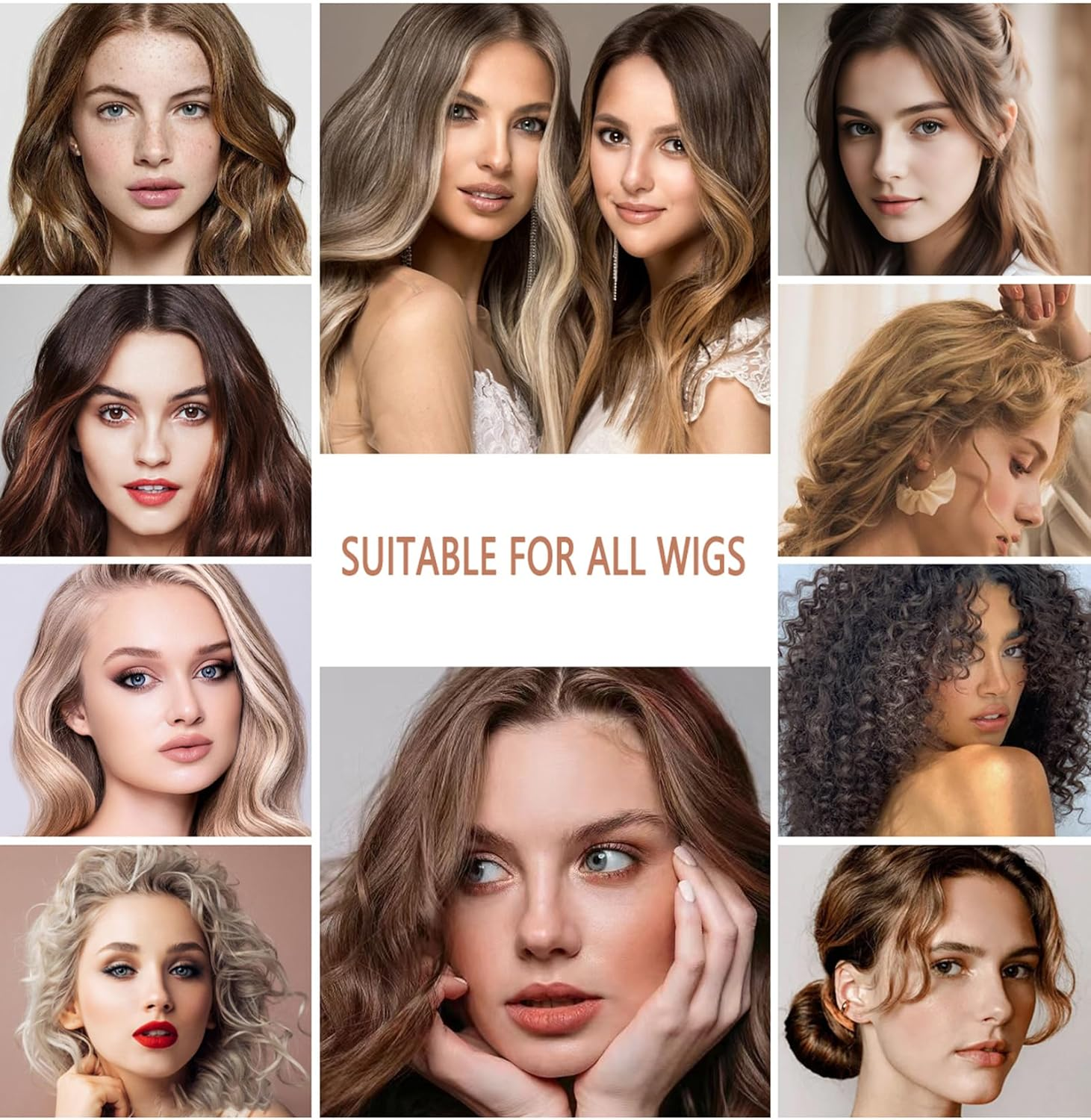 4 Pack Wig Caps - Nylon Stocking Caps in Nude | Secure Fit, Breathable | Bald Cap Alternative image number 1