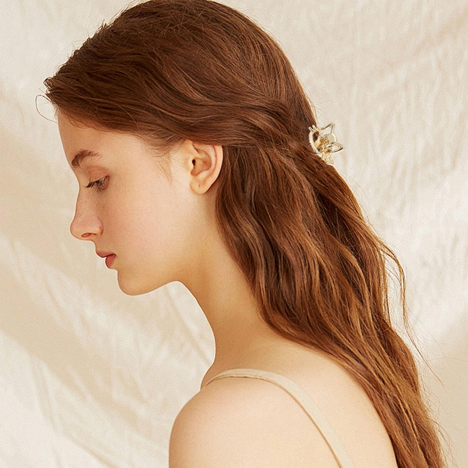 14 Pieces Metal Hair Pins, Simple Hair Pins, Mini Hair Pins, Women'S Hair Accessories, Non Slip Hairpins, Elee Hair Pins image number 2