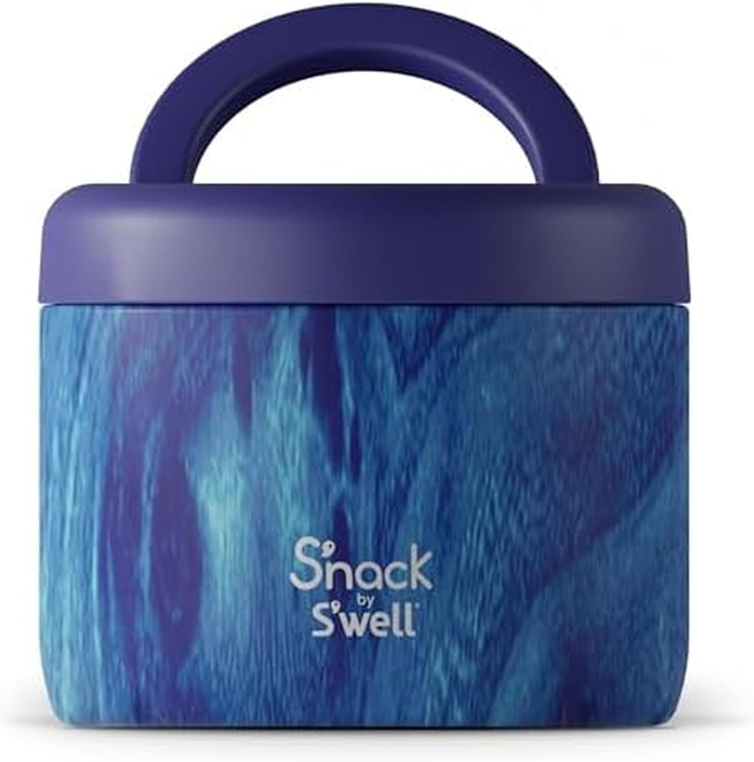 S'Well S'Nack by Stainless Steel Food Container - 10 Oz - Peppermint Tree - Double-Layered Insulated Bowls Keep Food Cold for 10 Hours and Hot for 4 - Bpa-Free